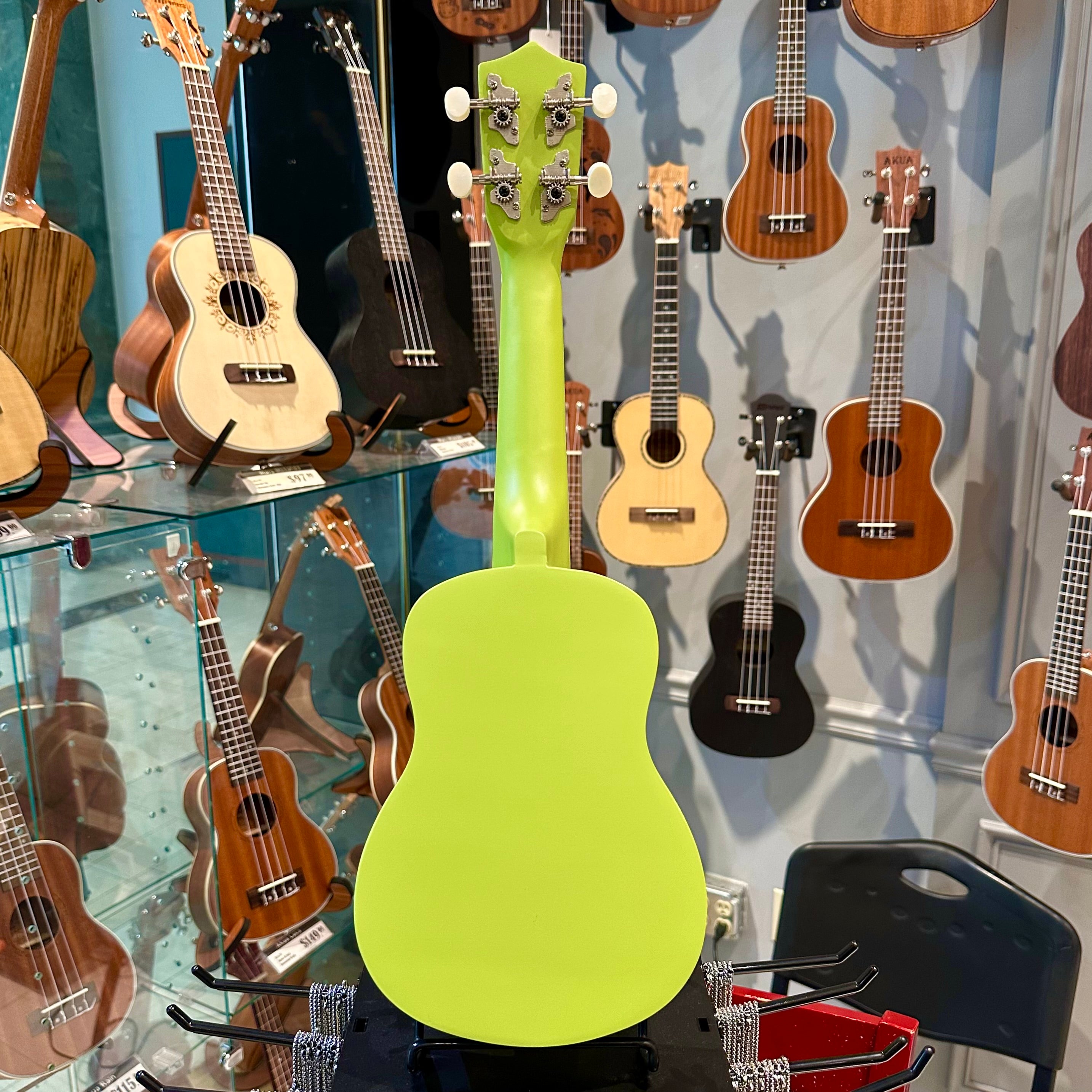 Rebrand Kids Colorful 21" Soprano Ukulele - Apple Green
