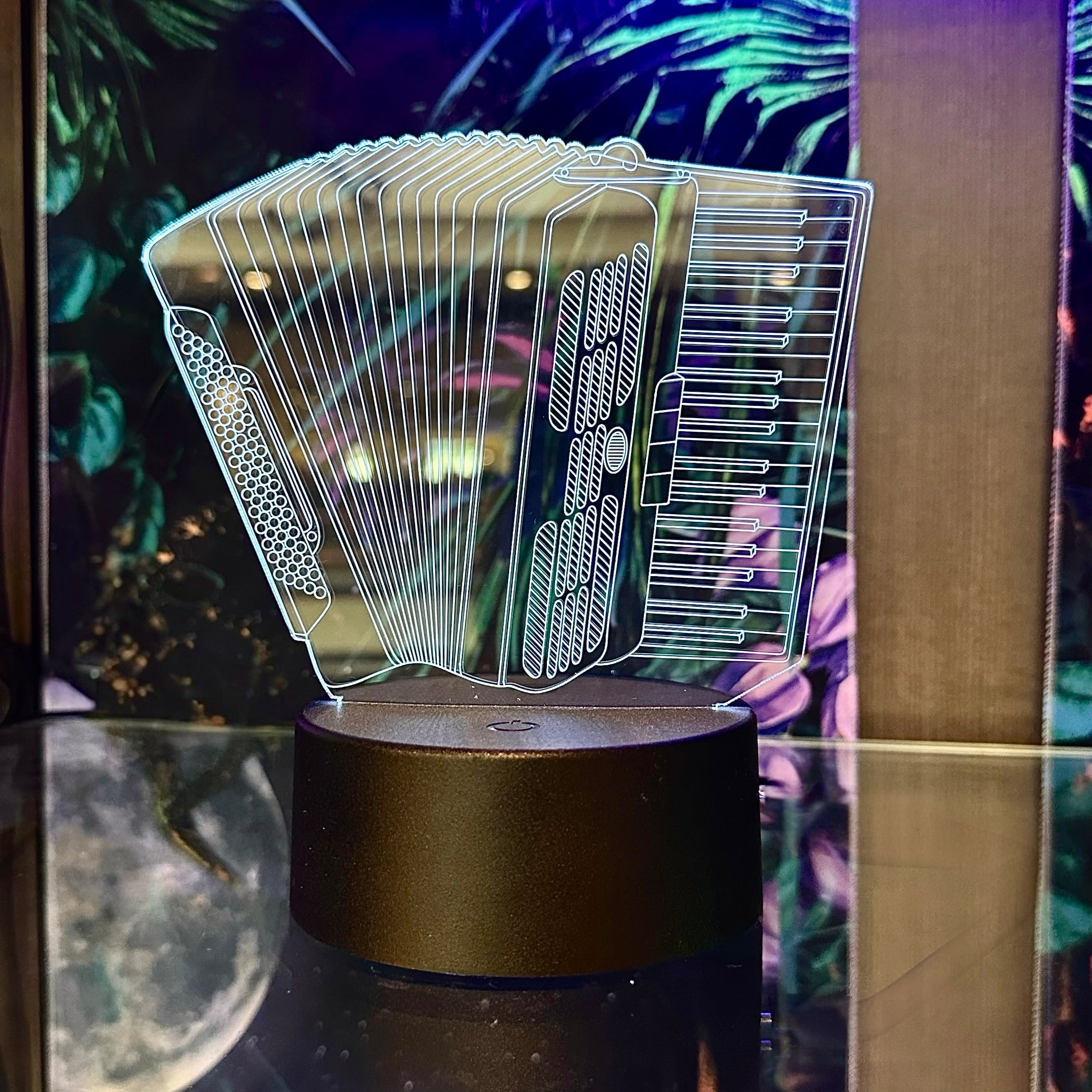 3D Music Lights: Accordian