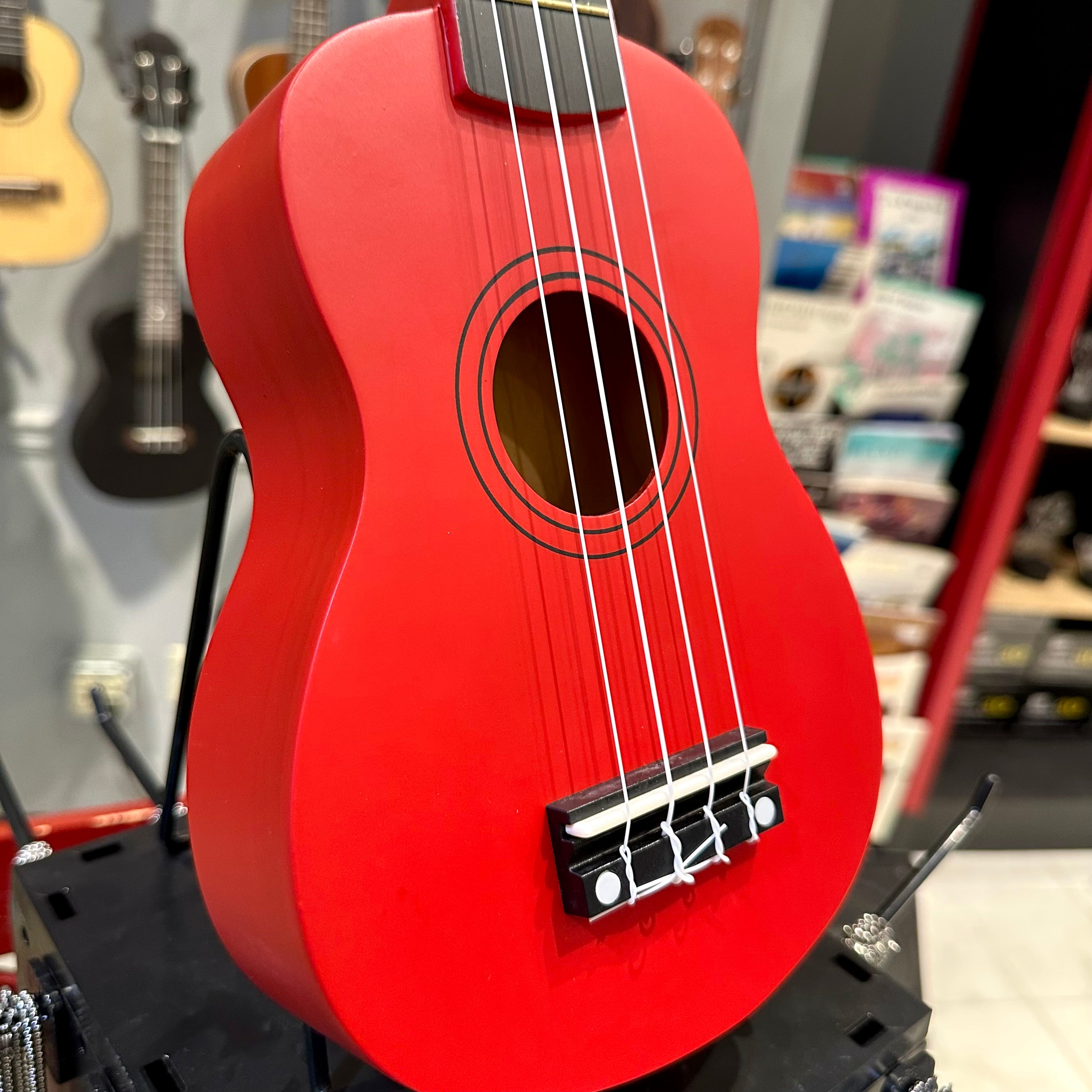 Rebrand Kids Colorful 21" Soprano Ukulele - Red