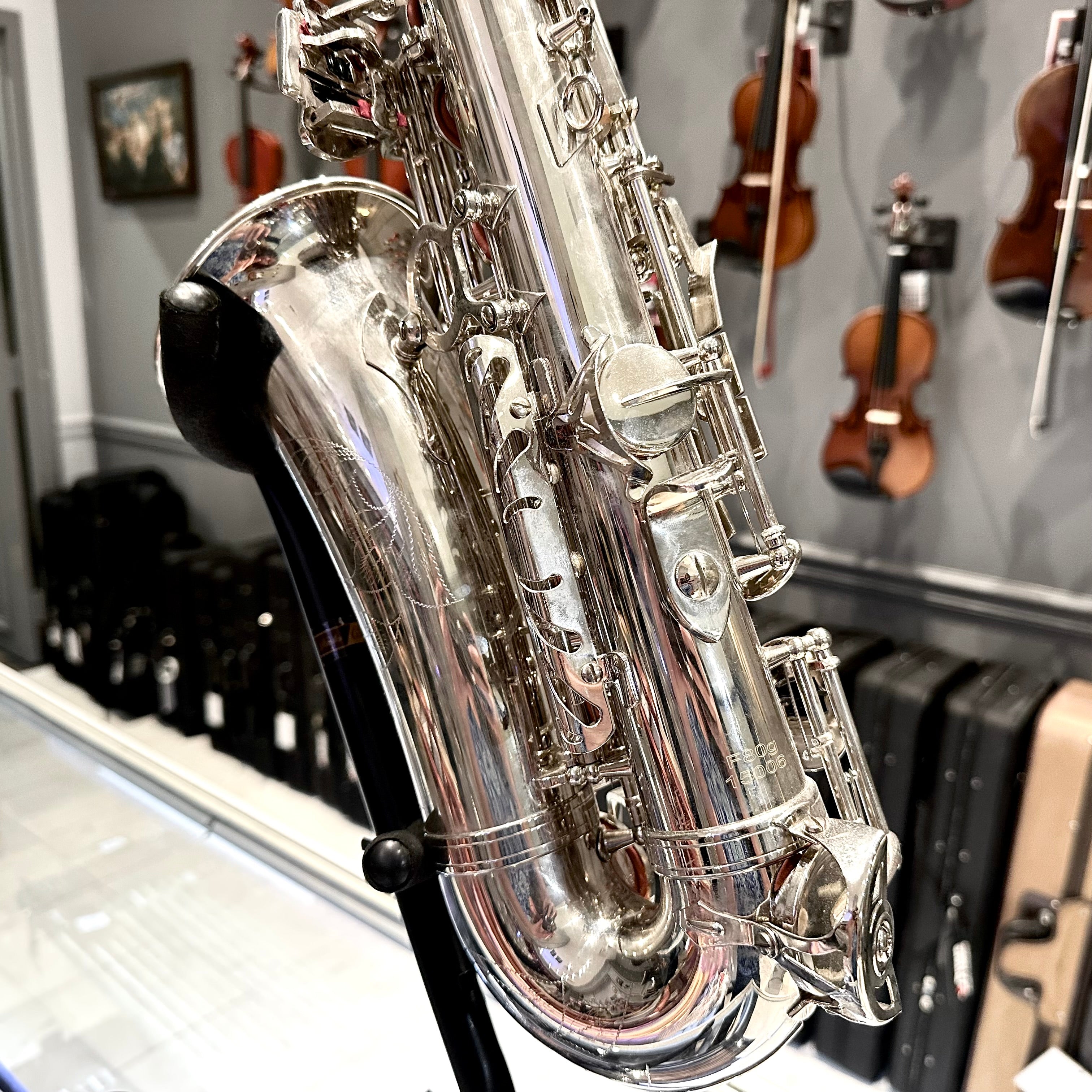 Fugue F80g: Intermediate Alto Saxophone, Nickel Plated