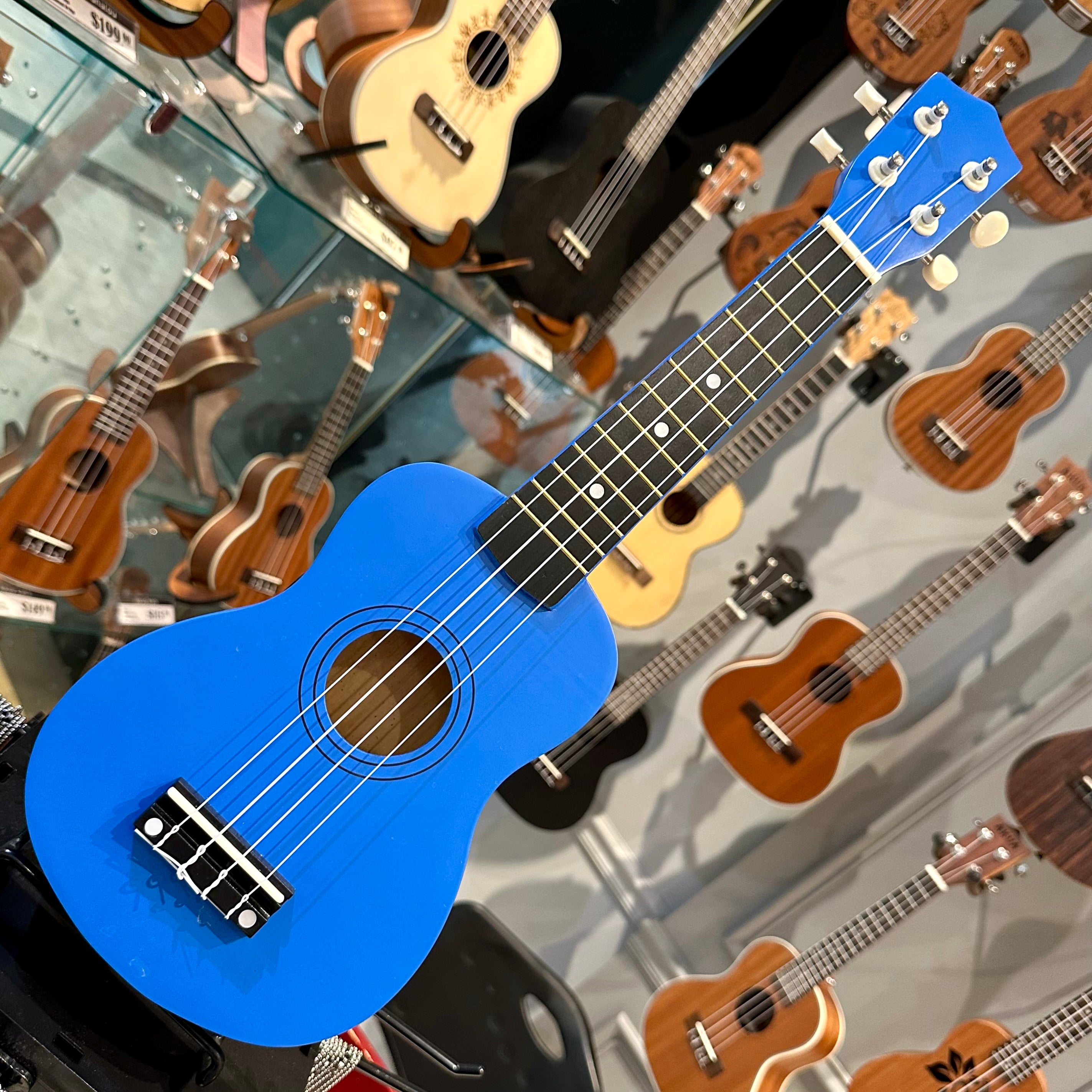 Rebrand Kids Colorful 21" Soprano Ukulele - Navy Blue
