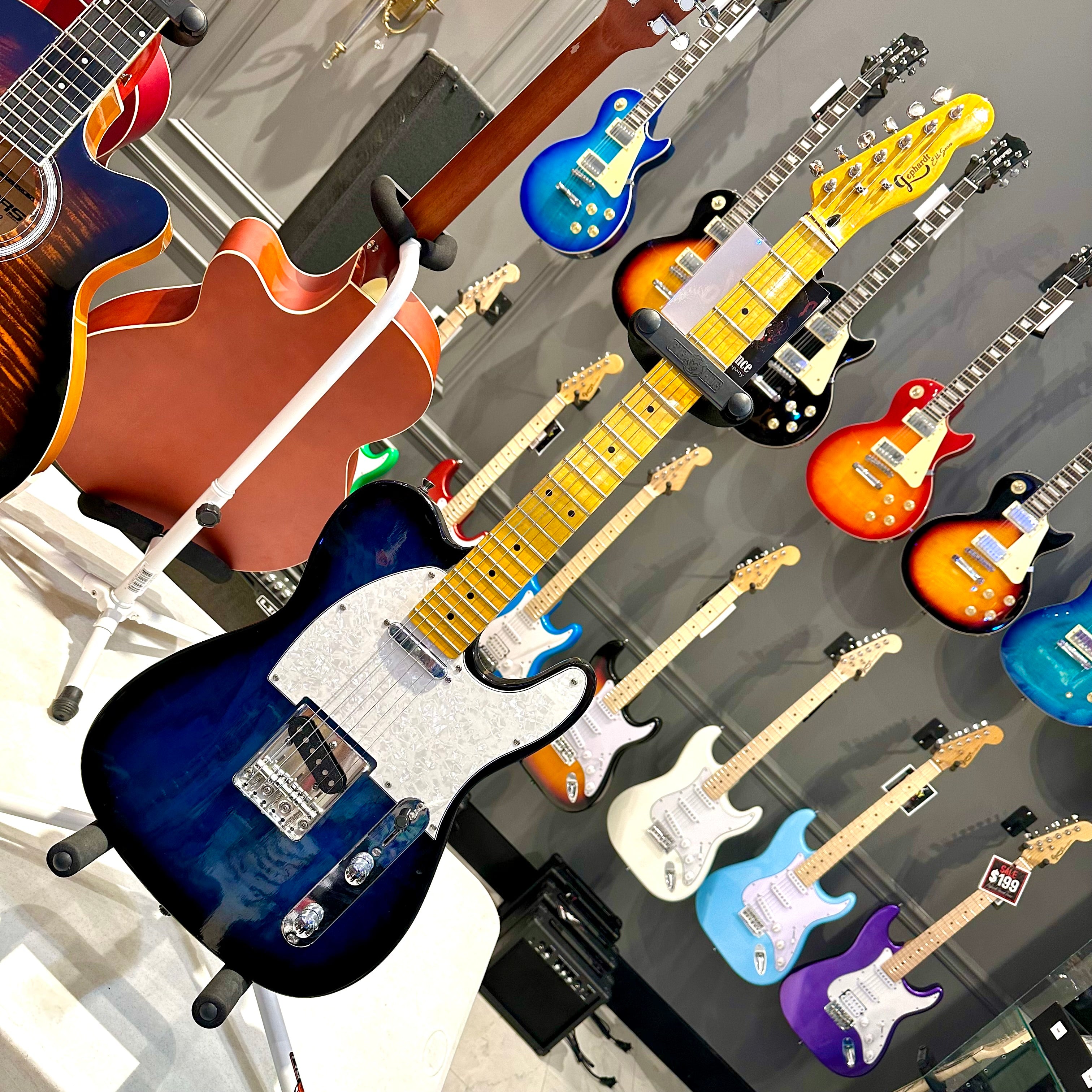 Gephardt Elite Series: Electric Guitar - BlueBurst