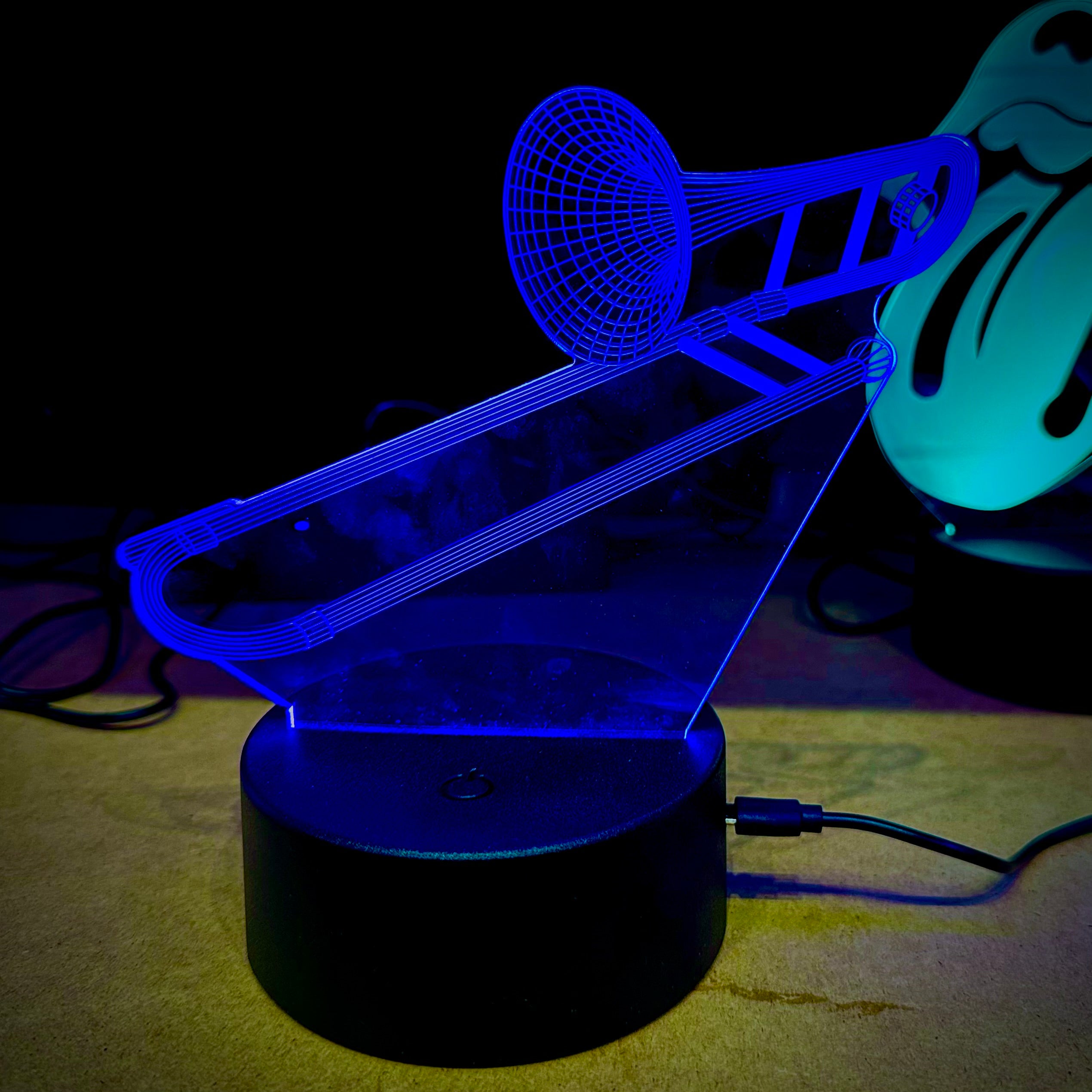 3D Music Lights: Trombone