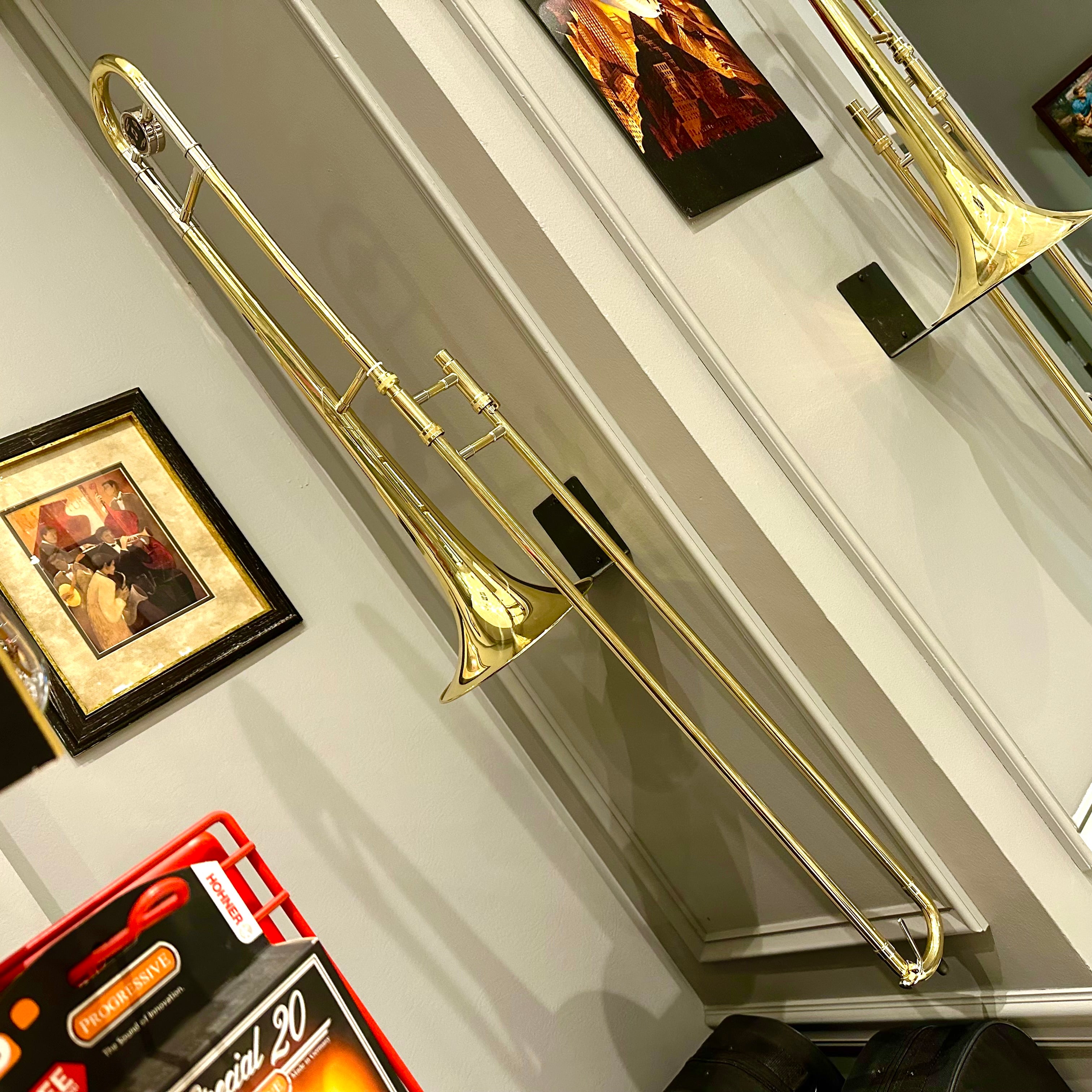 Opal OTB-100: Student Trombone, Yellow Brass