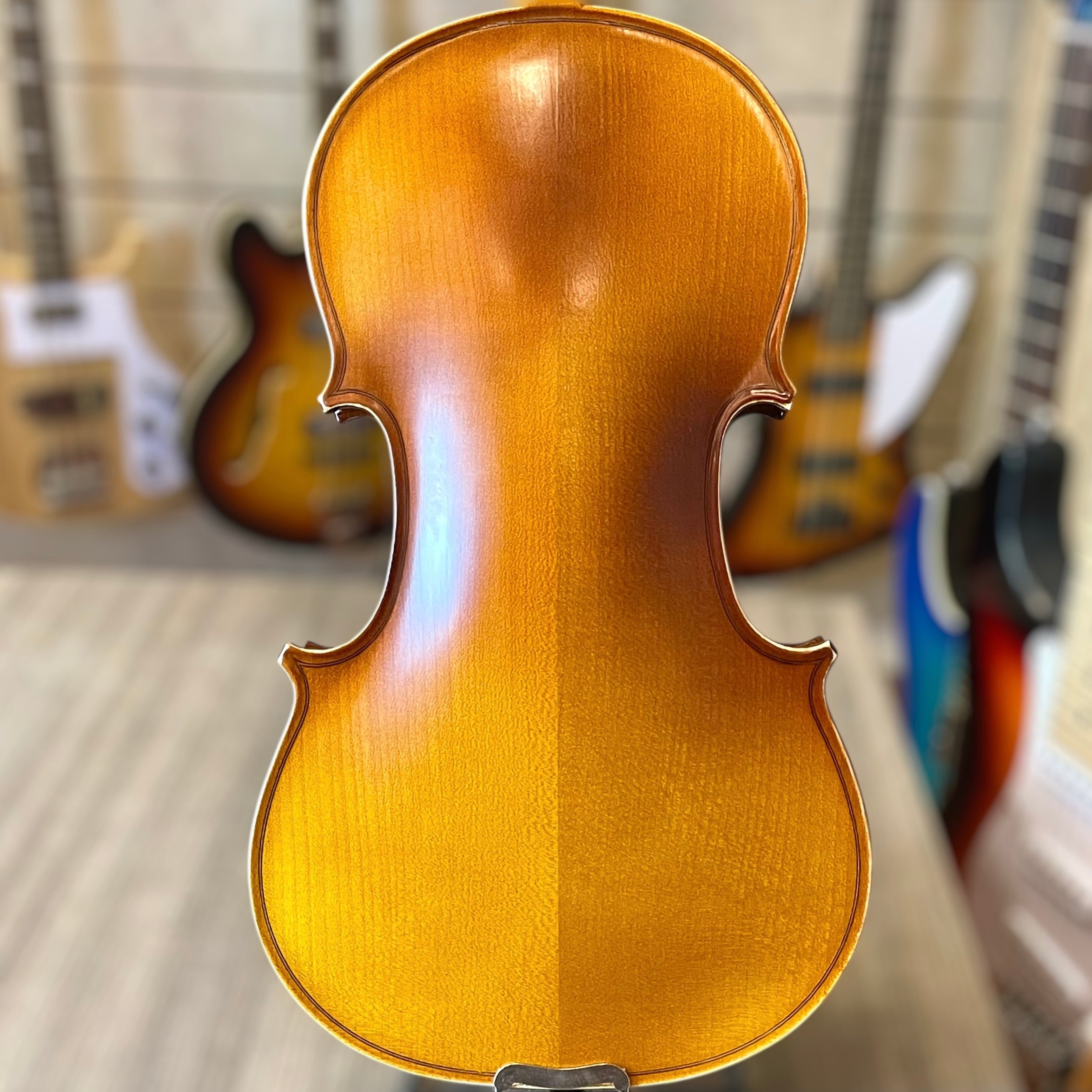 Strumenti a corde: 2000 - Student Violin, Hand Carved, Blonde