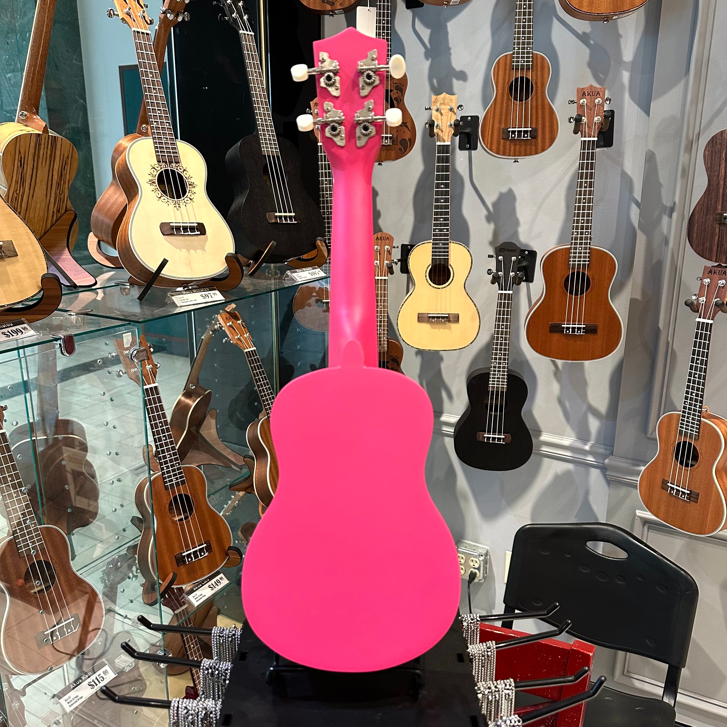Rebrand Kids Colorful 21" Soprano Ukulele - Rose