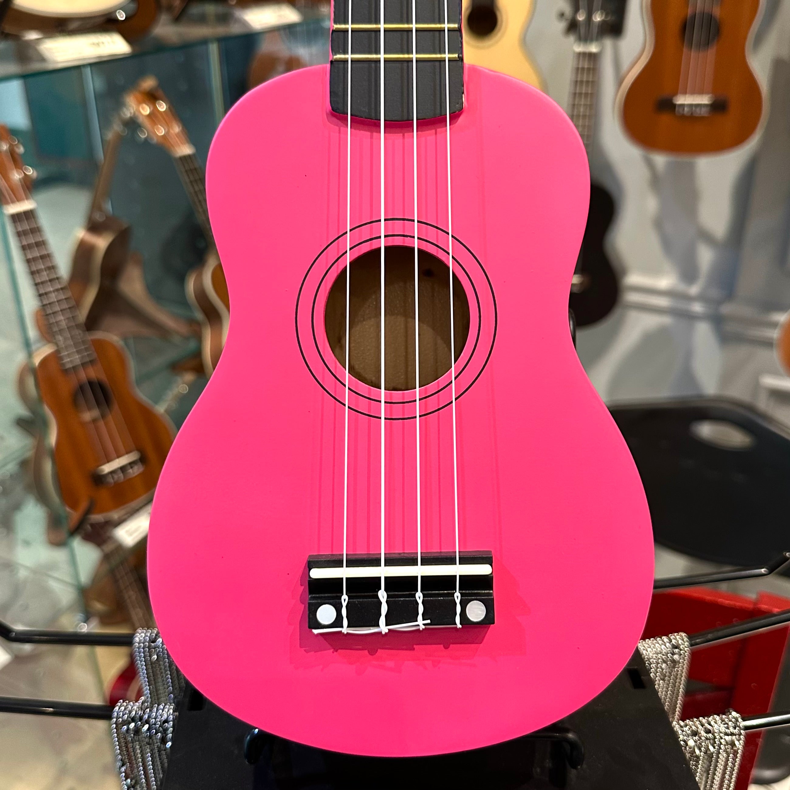 Rebrand Kids Colorful 21" Soprano Ukulele - Rose