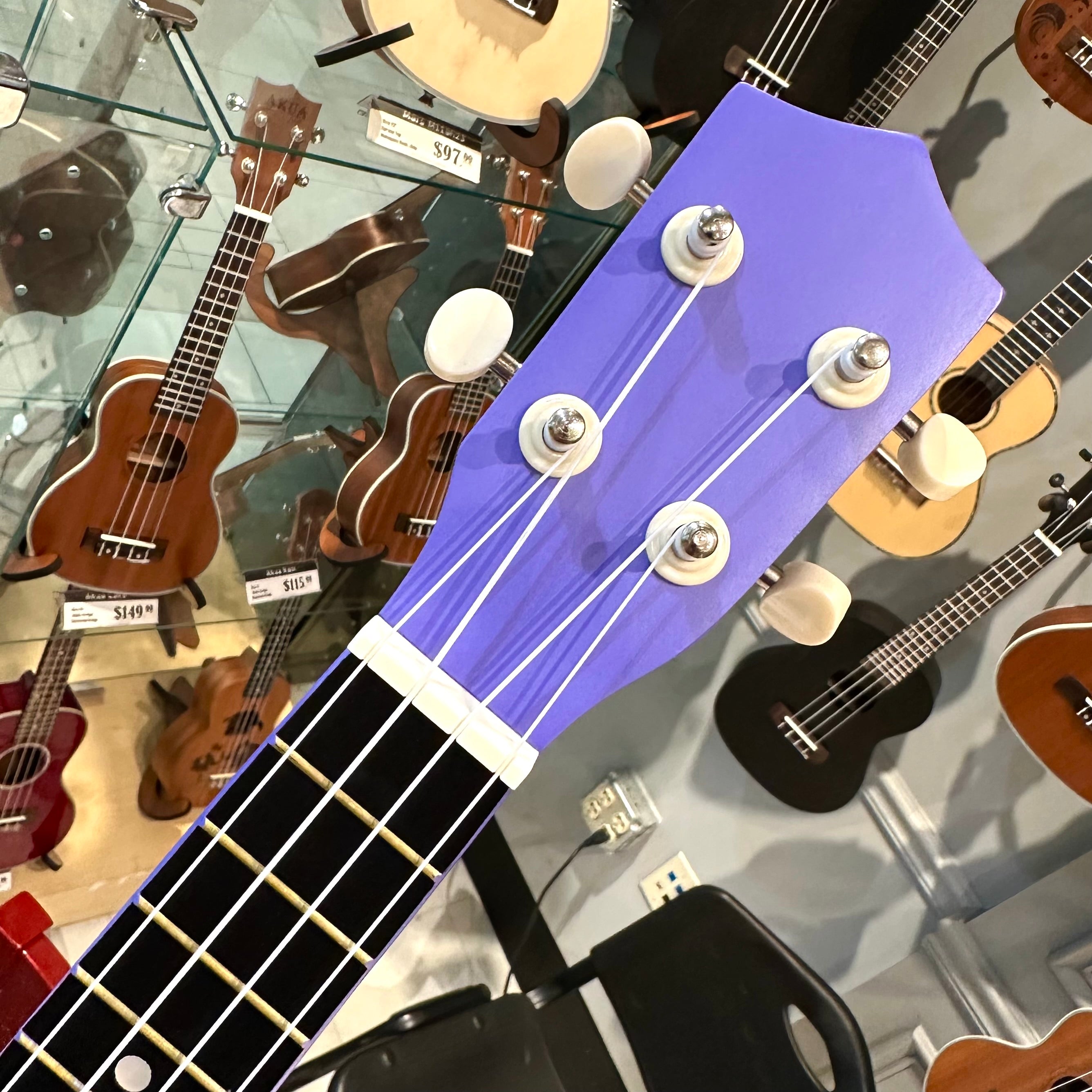 Rebrand Kids Colorful 21" Soprano Ukulele - Deep Purple
