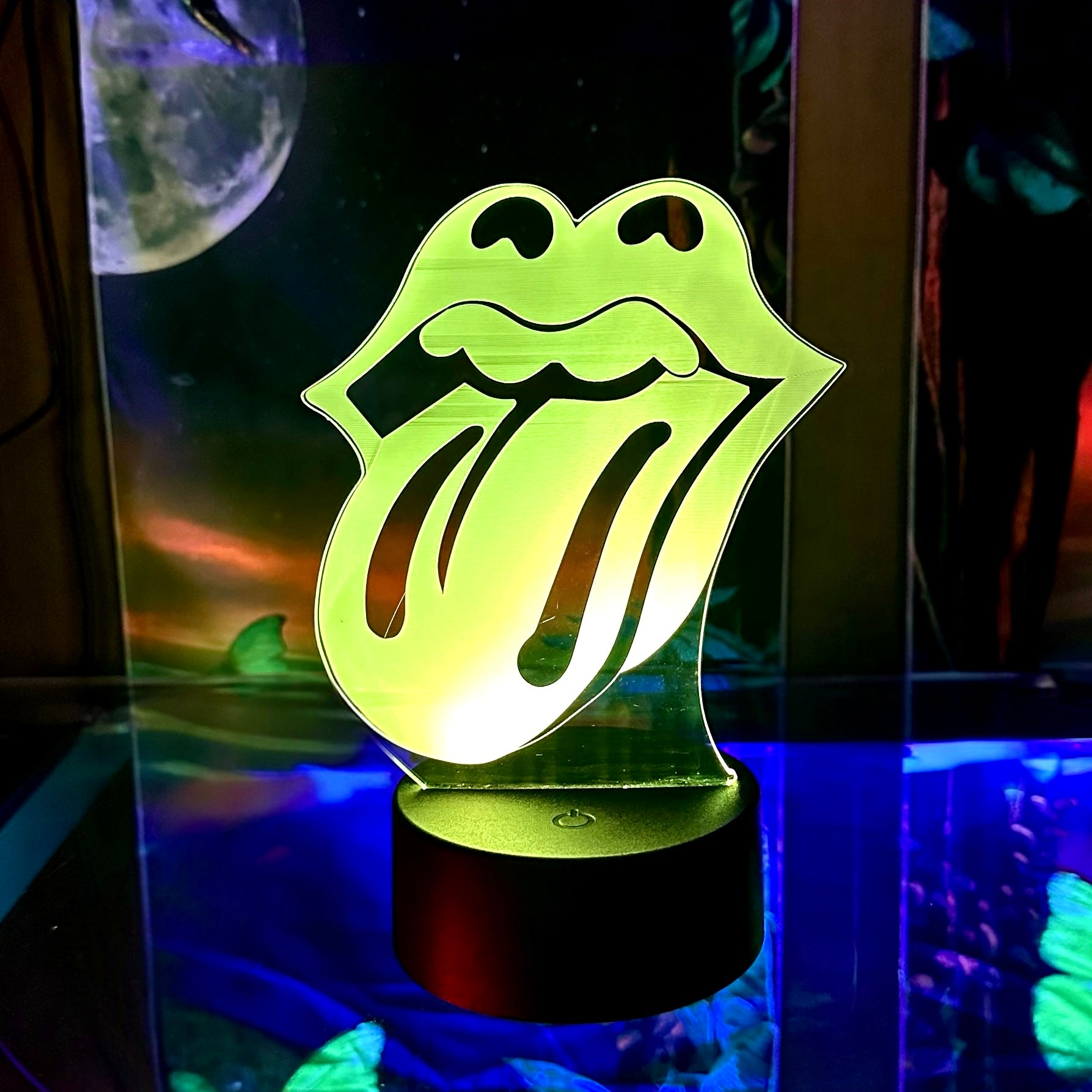 3D Music Lights: Rolling Stones