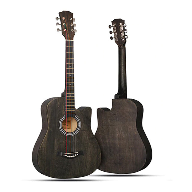 Rebrand Kids Colorful 38" Acoustic Guitar - Red