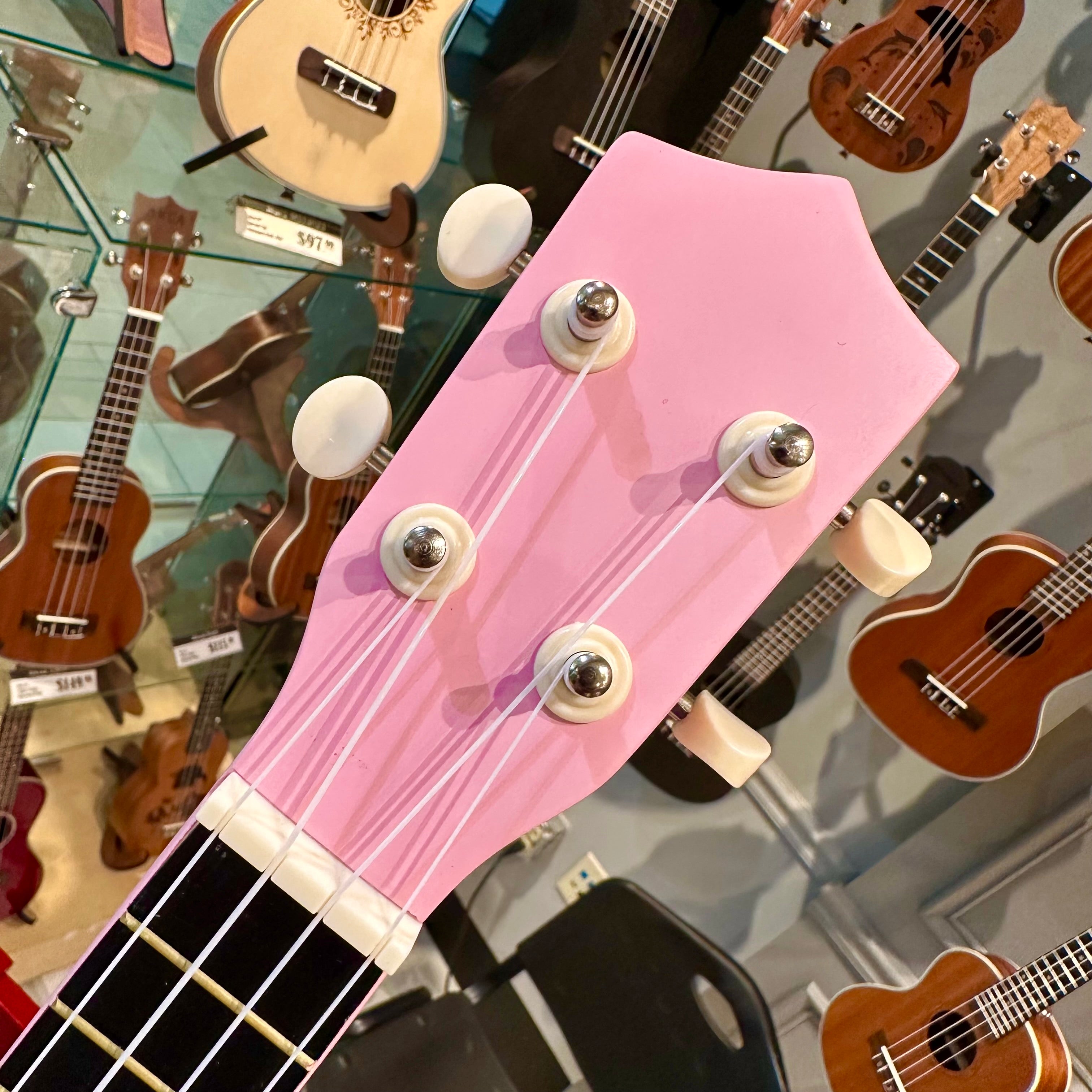 Rebrand Kids Colorful 21" Soprano Ukulele - Pink