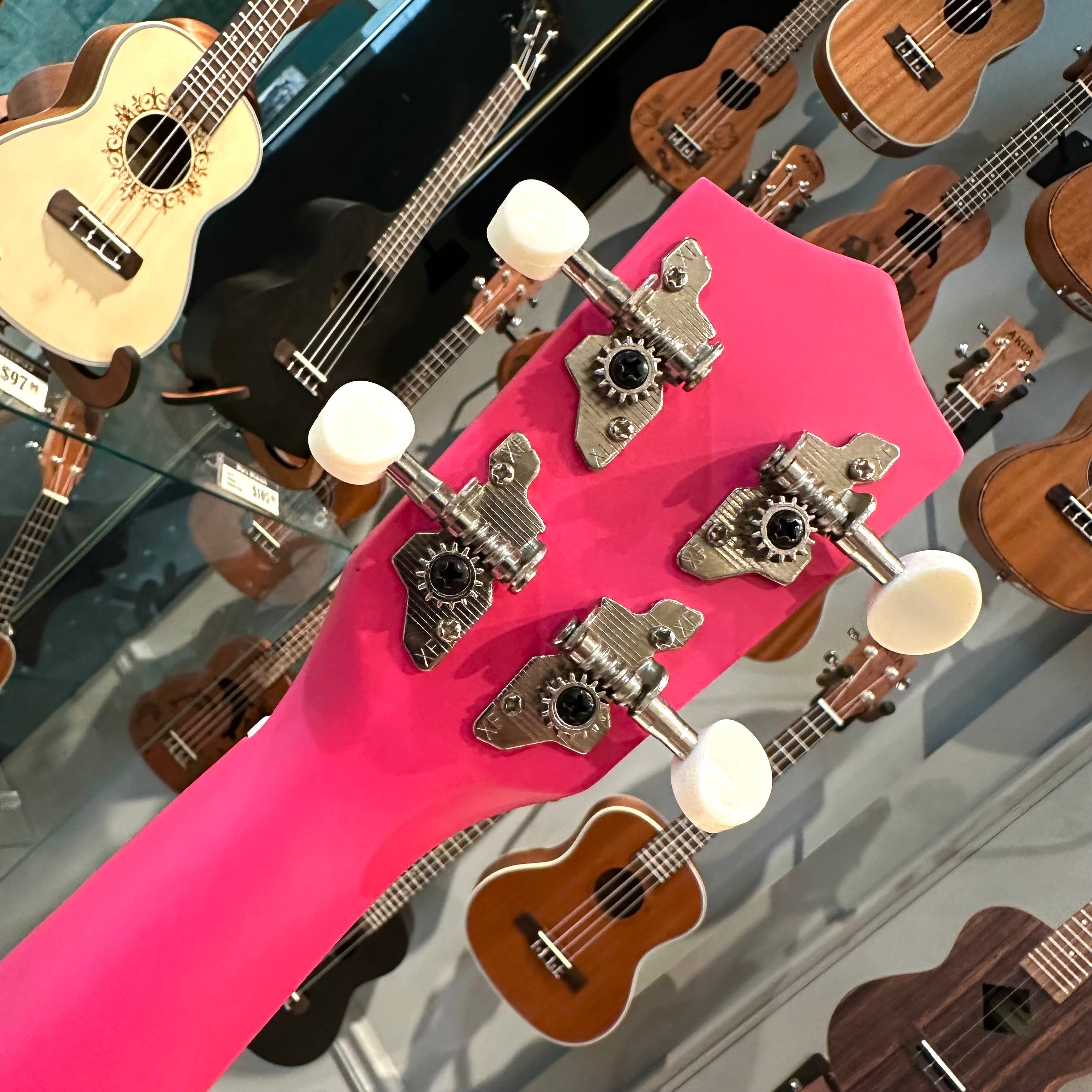 Rebrand Kids Colorful 21" Soprano Ukulele - Rose