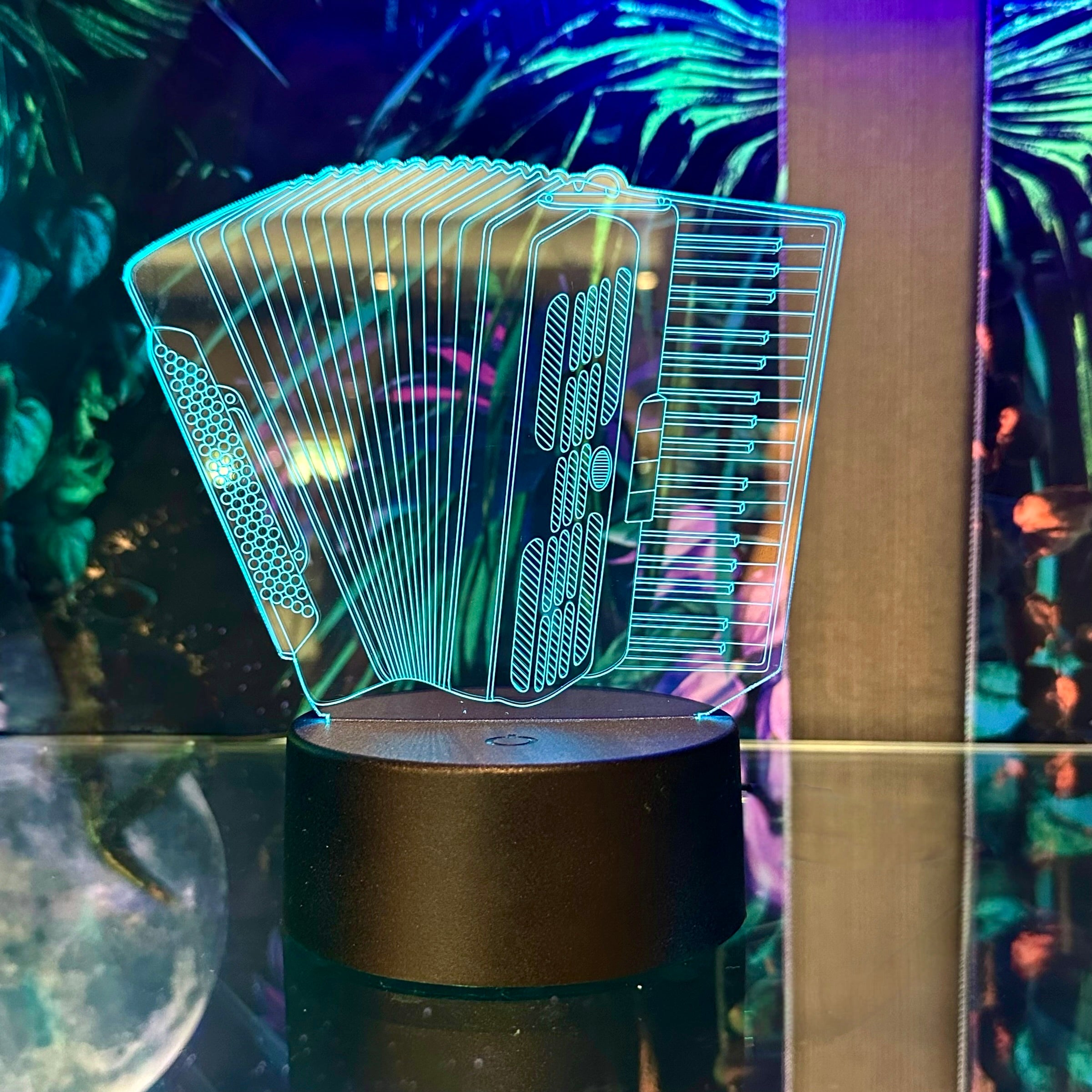 3D Music Lights: Accordian