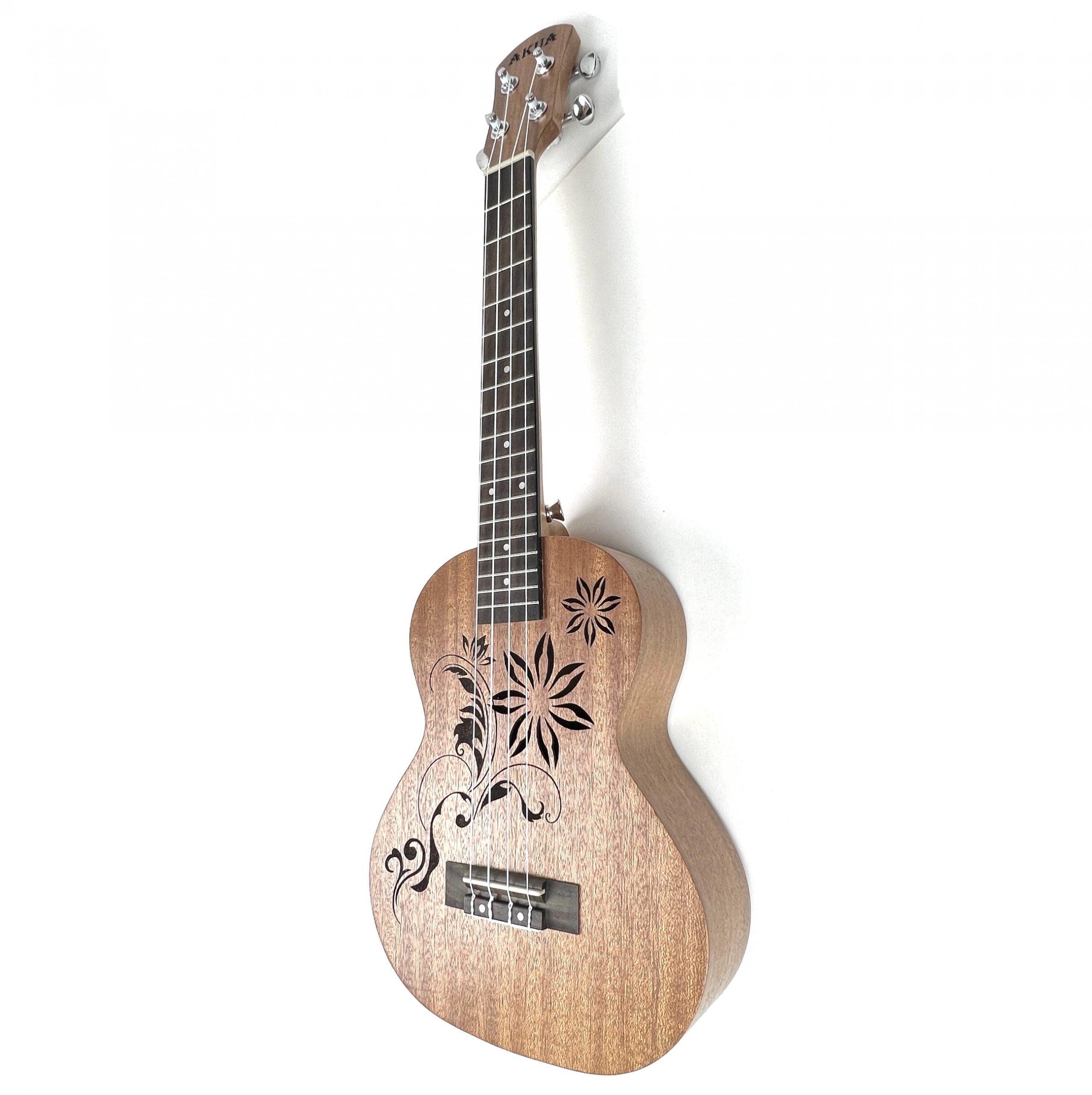 AKUA Aloha: 26" Tenor Ukulele - Flower 2