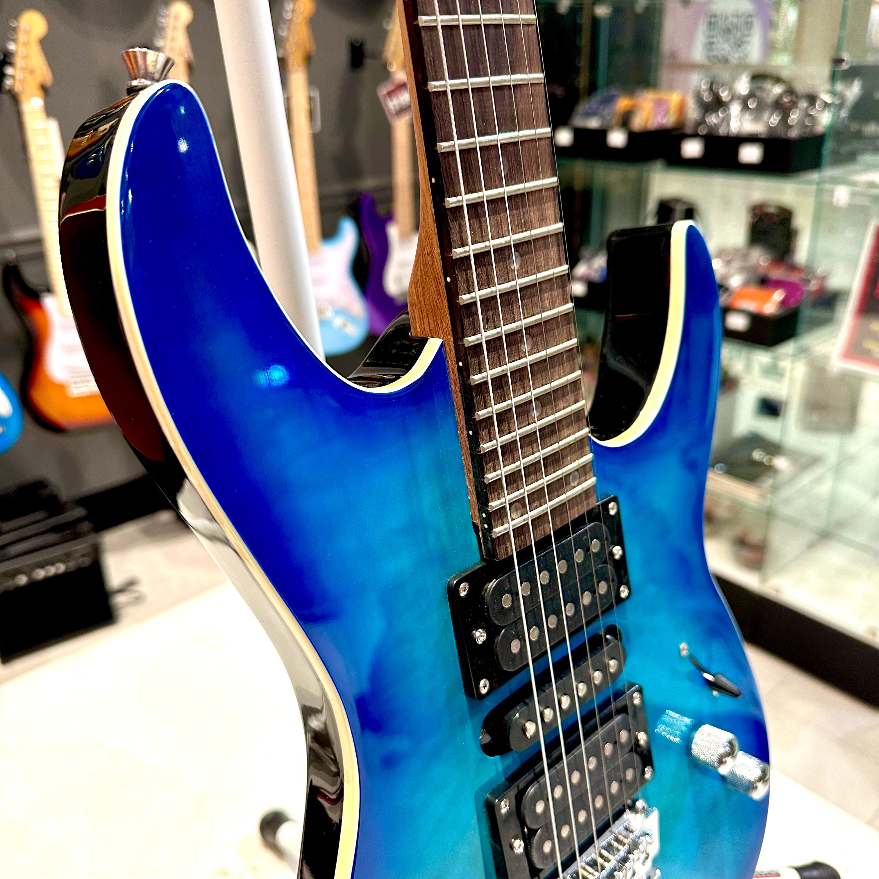 Mars Guitars Heartbeat: Electric - Ocean Blue