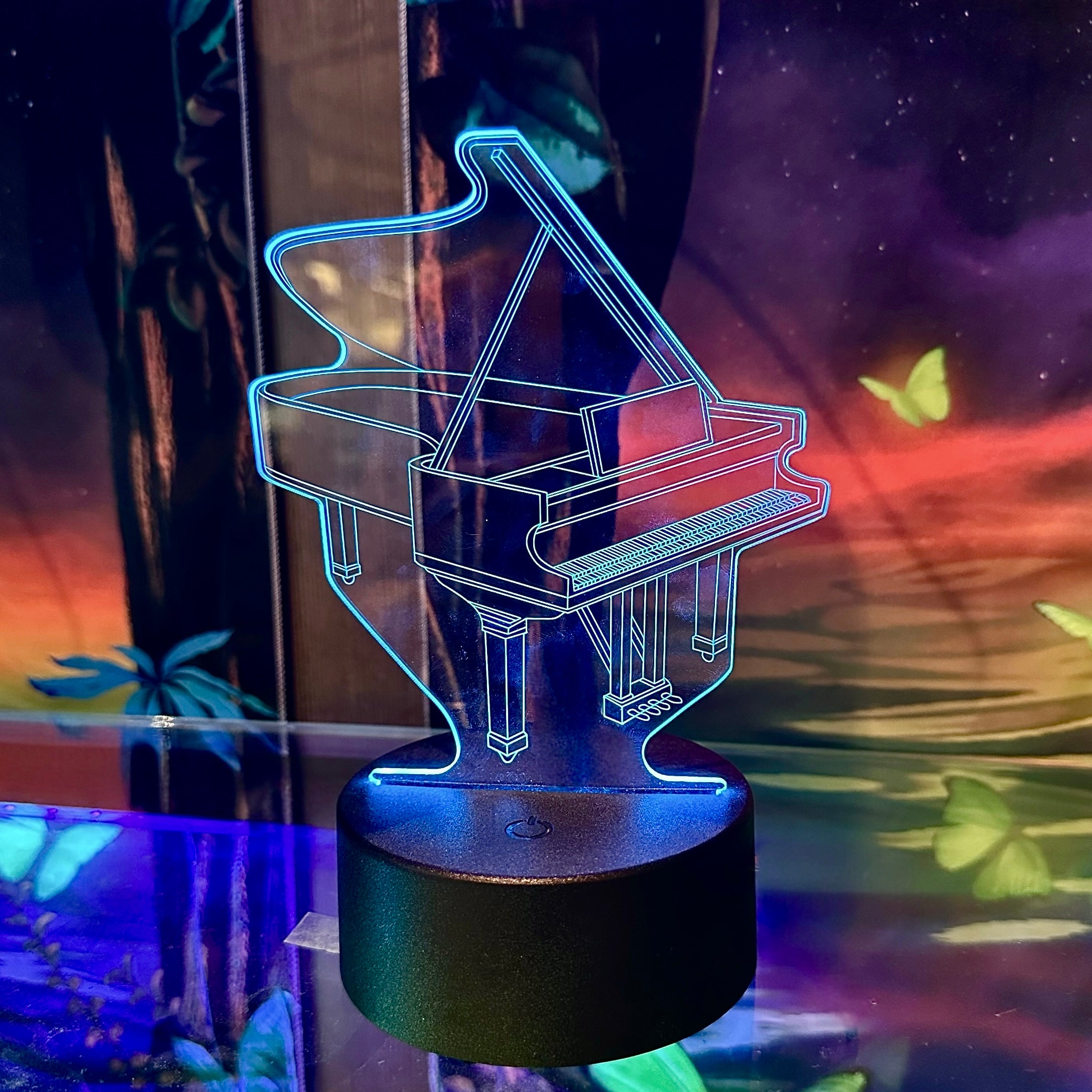 3D Music Lights: Piano