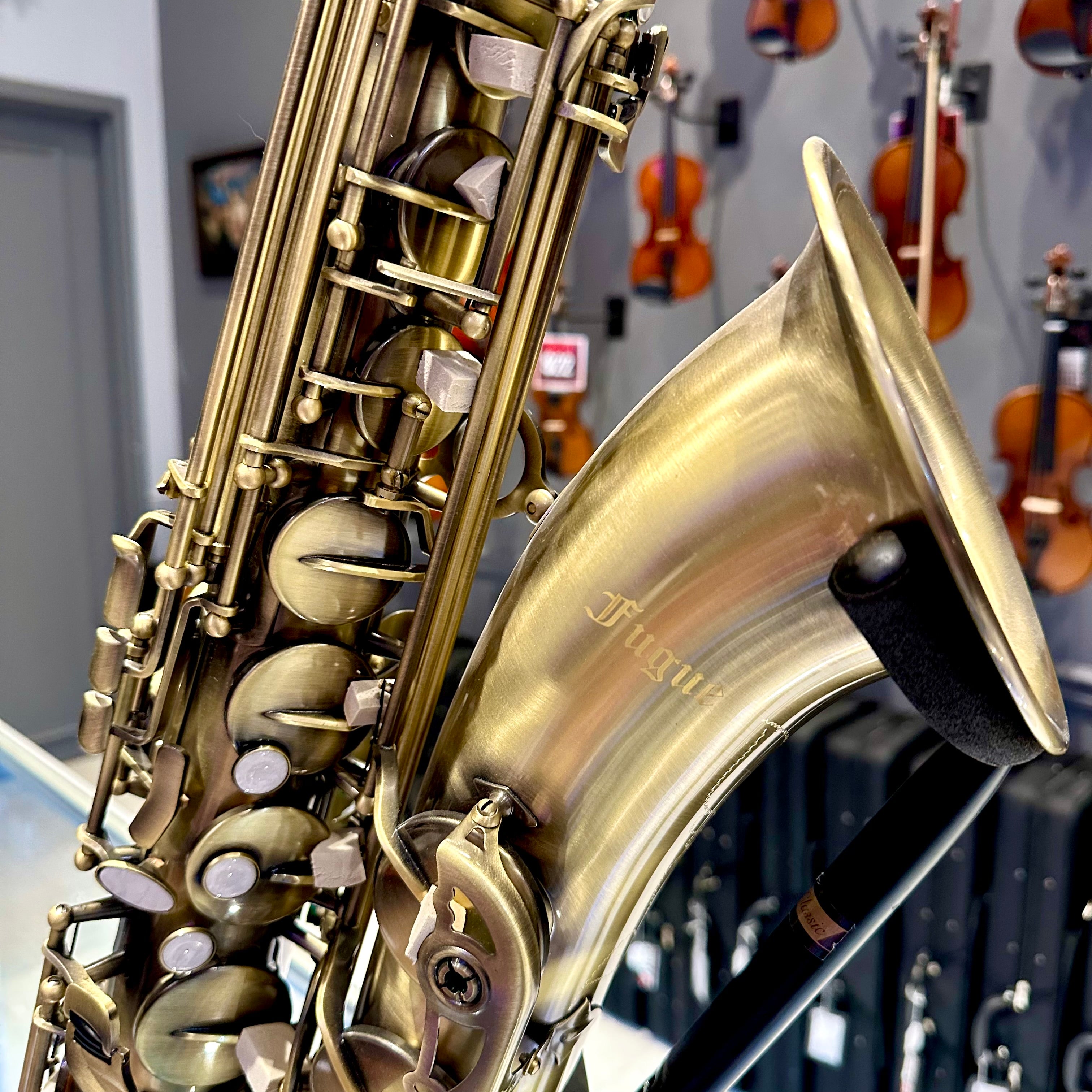 Fugue F35ii: Professional Tenor Saxophone, Antigue Finish