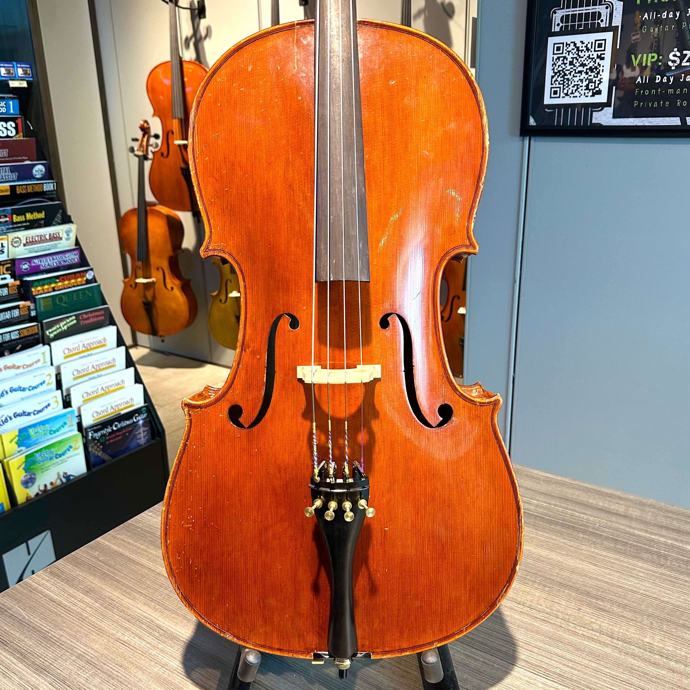 Golden Bamboo from Quinn Violin: 1/2 Cello, anno 2000