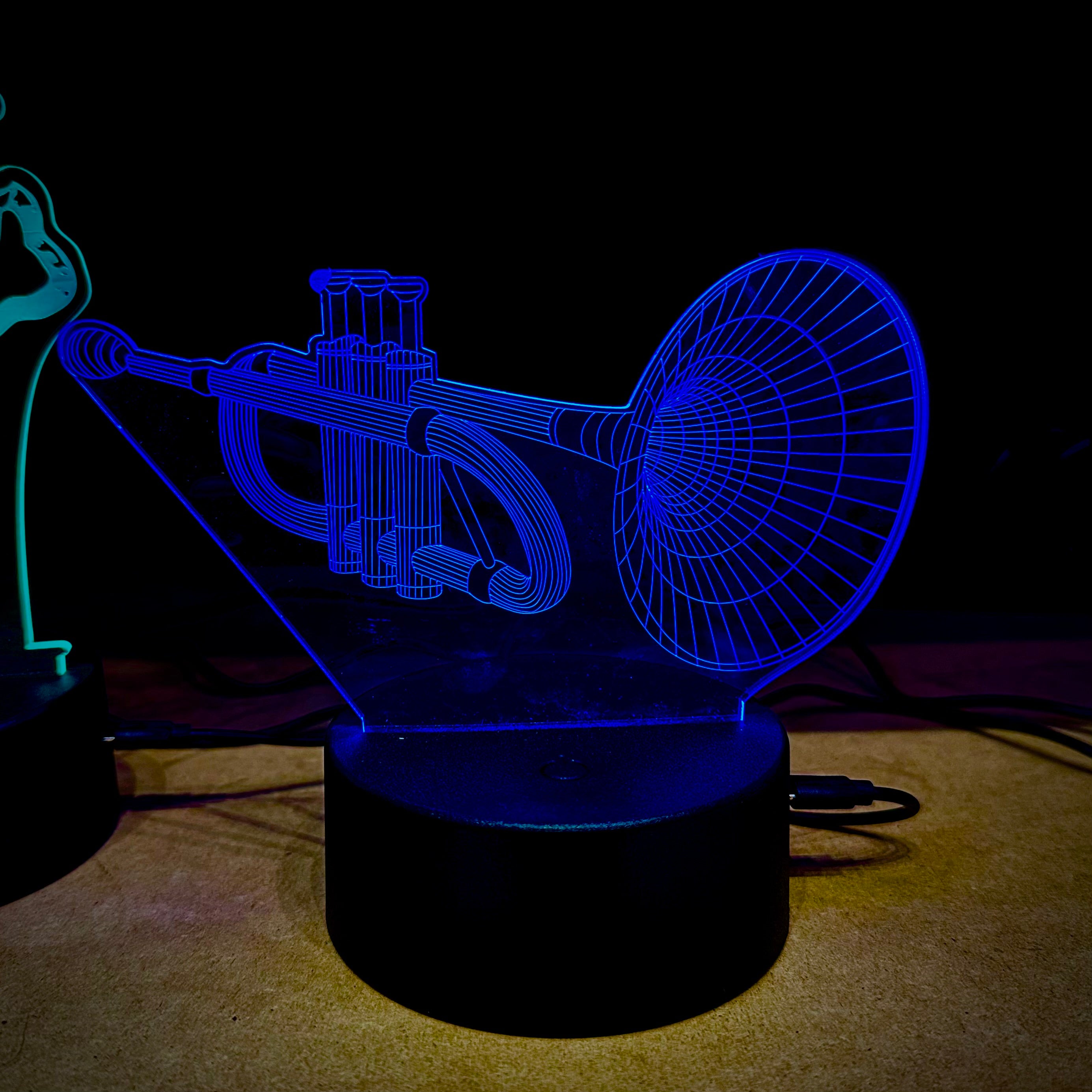 3D Music Lights: Trumpet