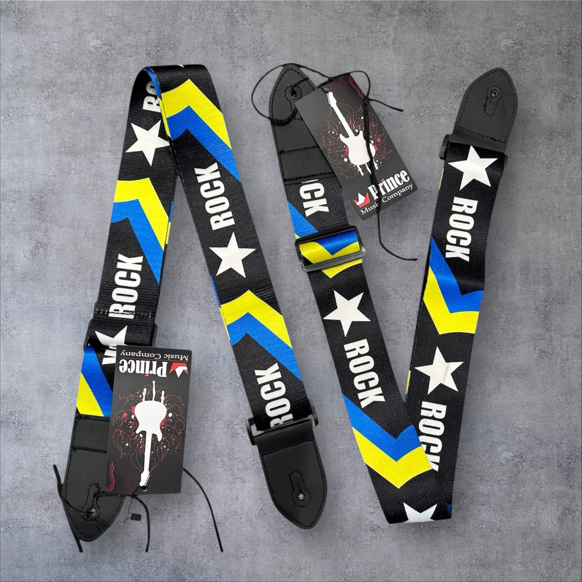 Soft Weave Guitar/Ukulele Strap: Rock