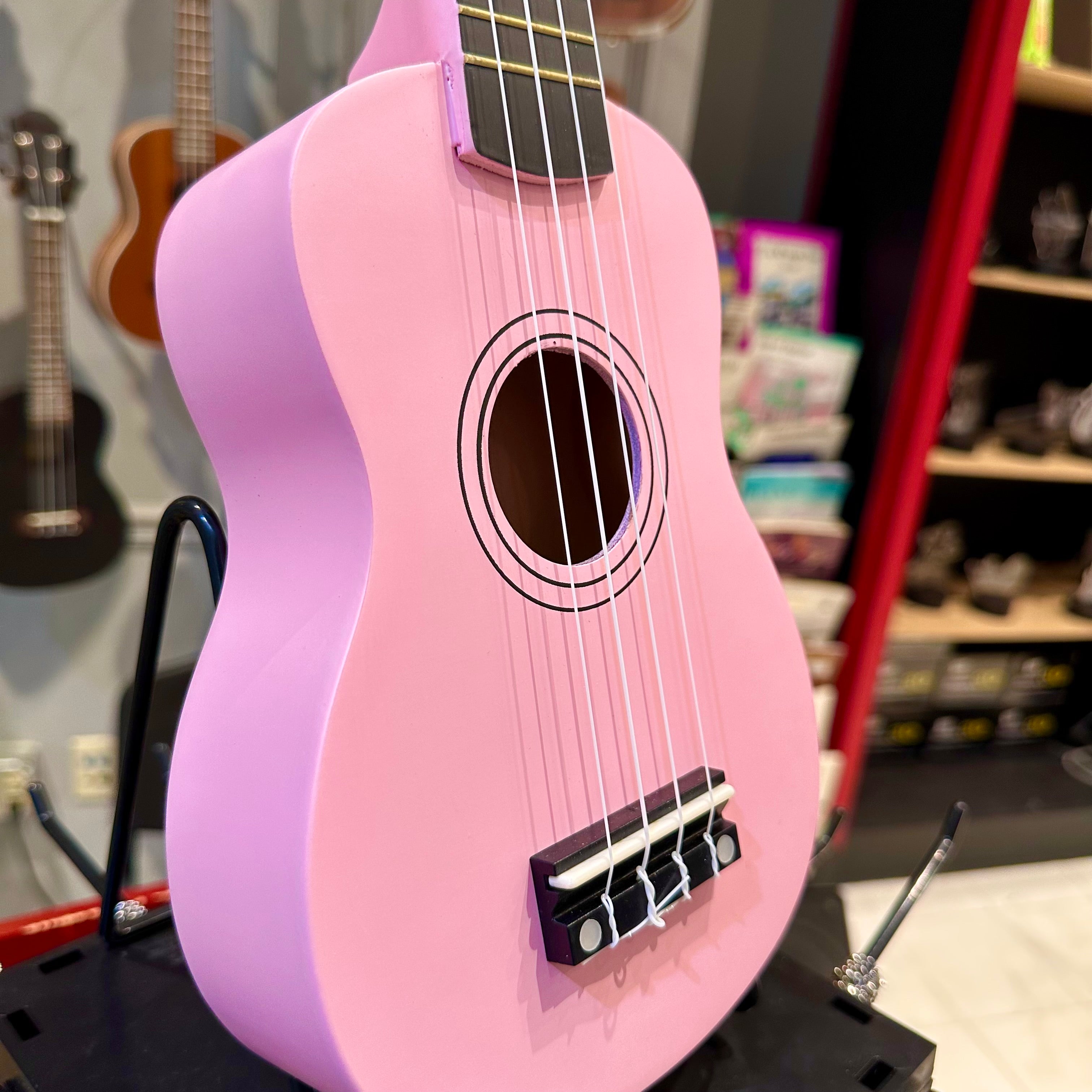 Rebrand Kids Colorful 21" Soprano Ukulele - Pink