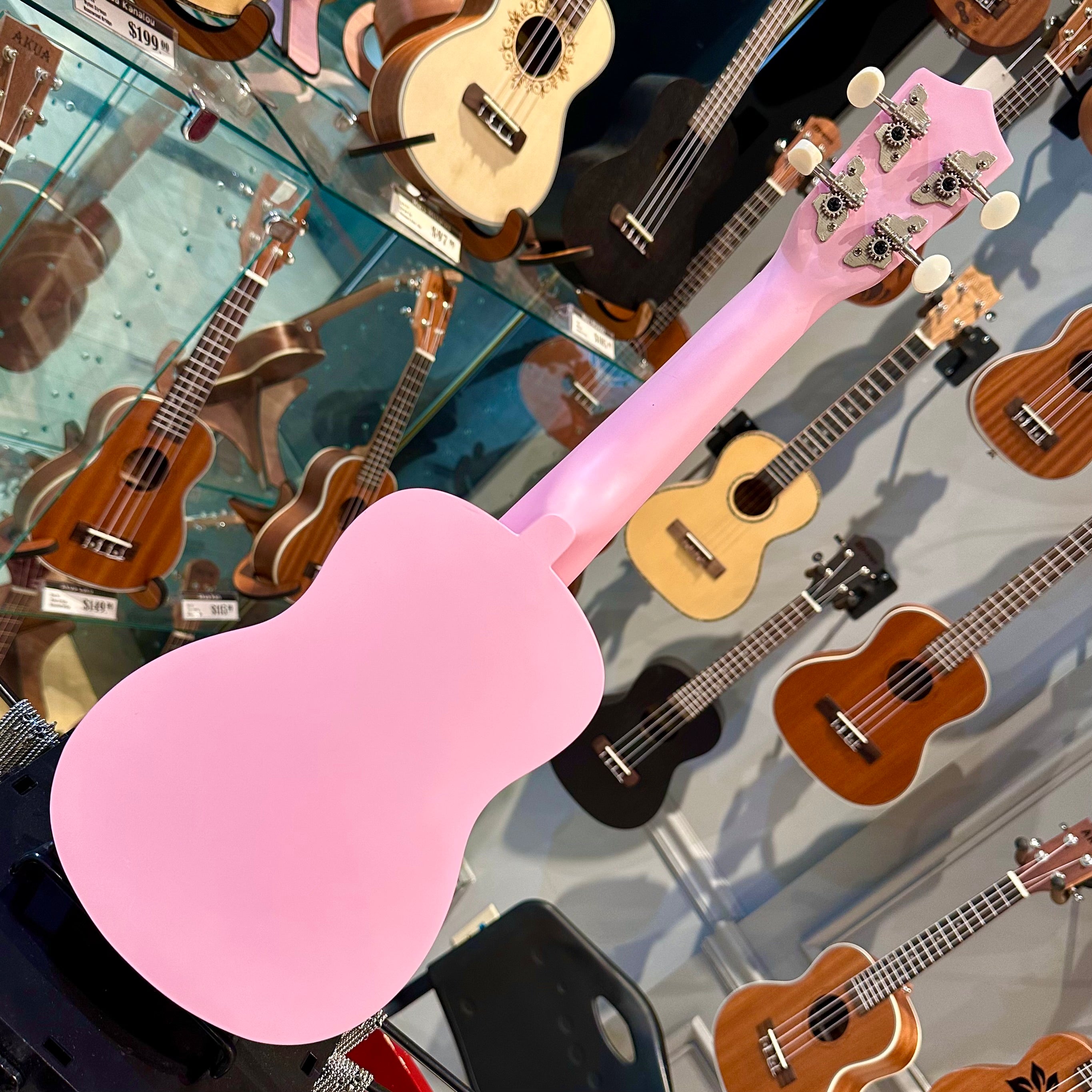 Rebrand Kids Colorful 21" Soprano Ukulele - Pink