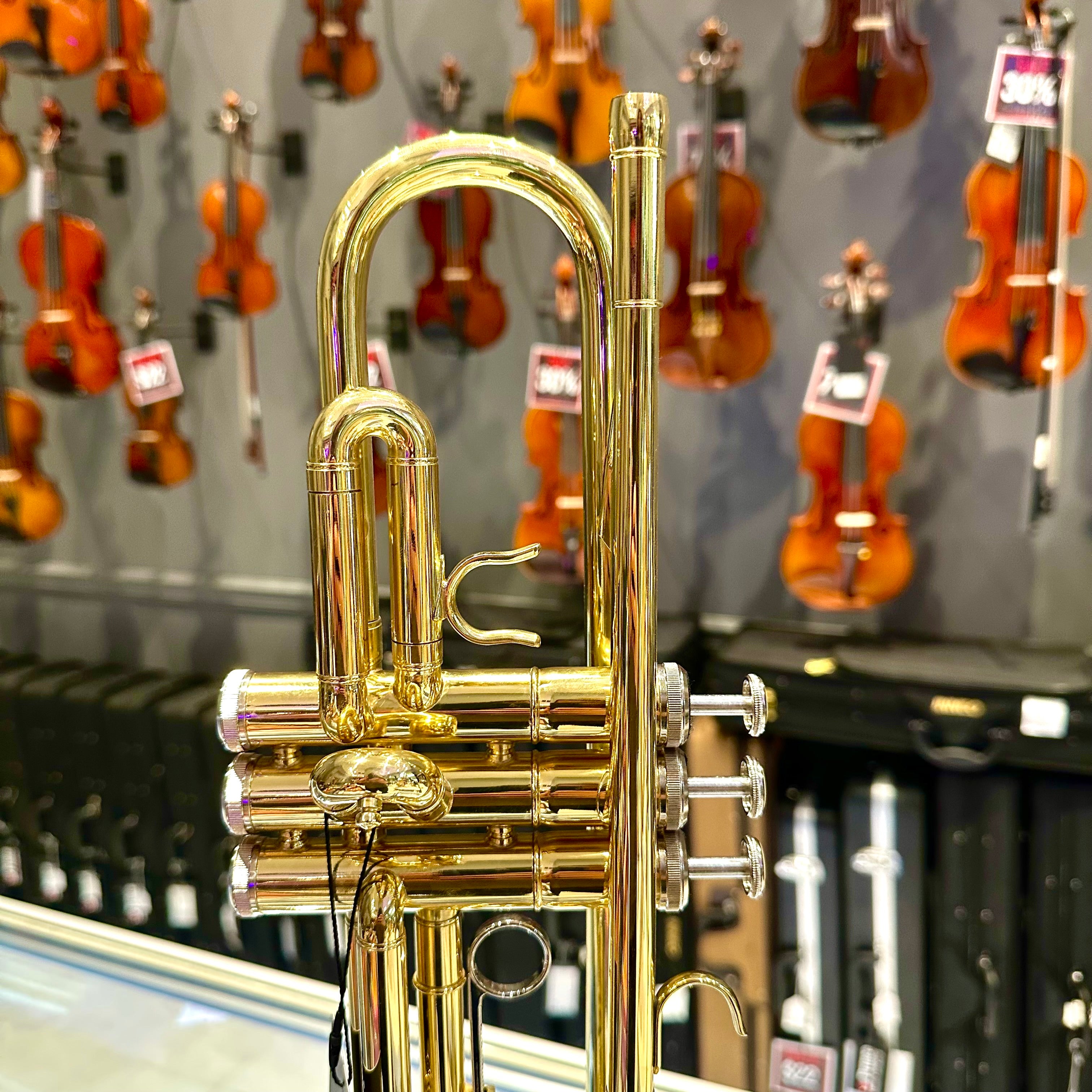Opal OTR-100: Student Trumpet, Yellow Brass