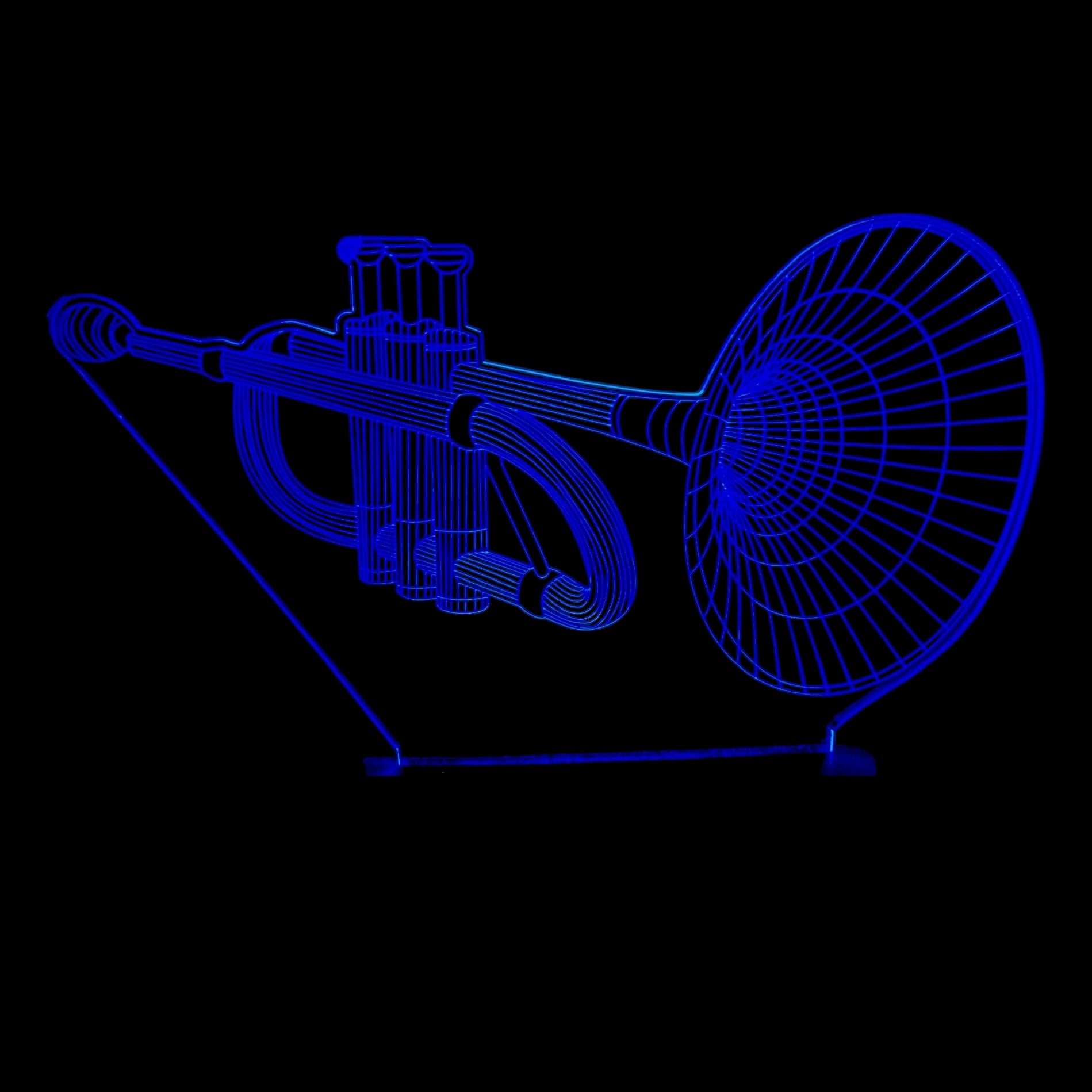3D Music Lights: Trumpet