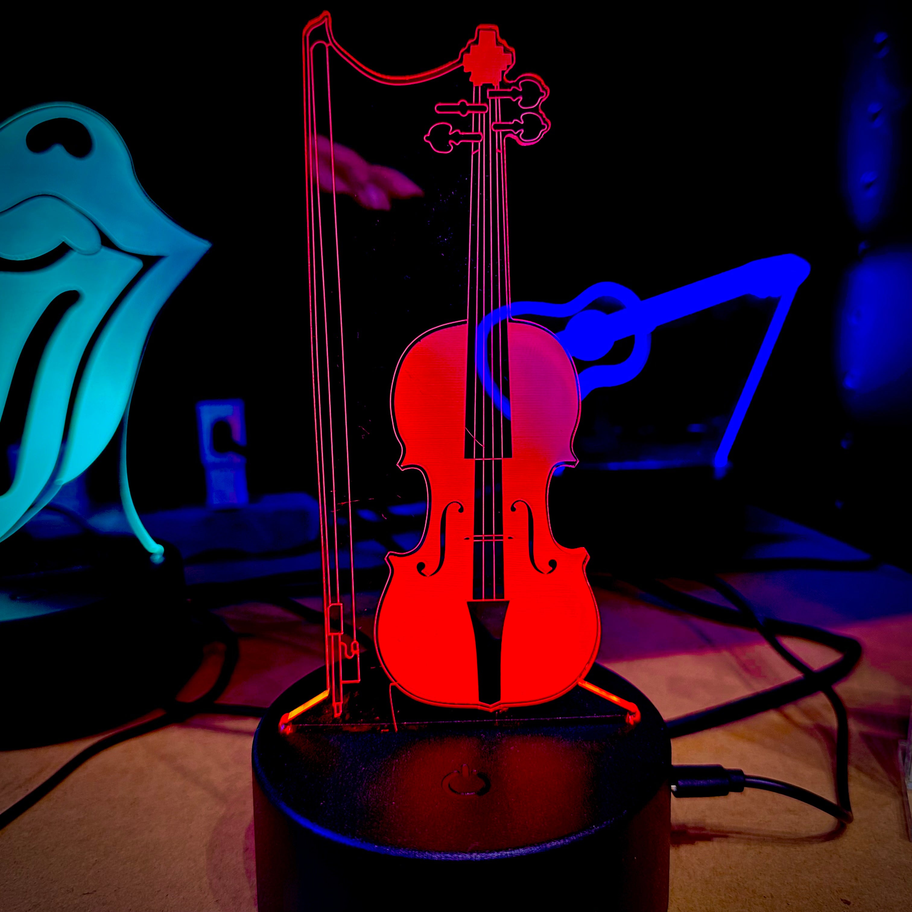 3D Music Lights: Guitar 3