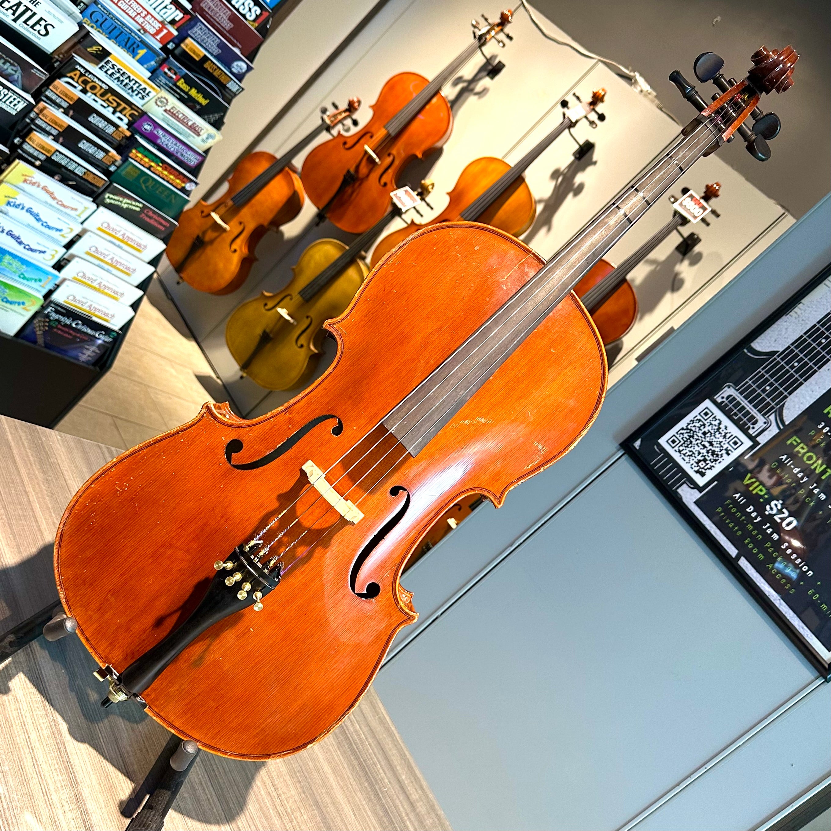 Golden Bamboo from Quinn Violin: 1/2 Cello, anno 2000