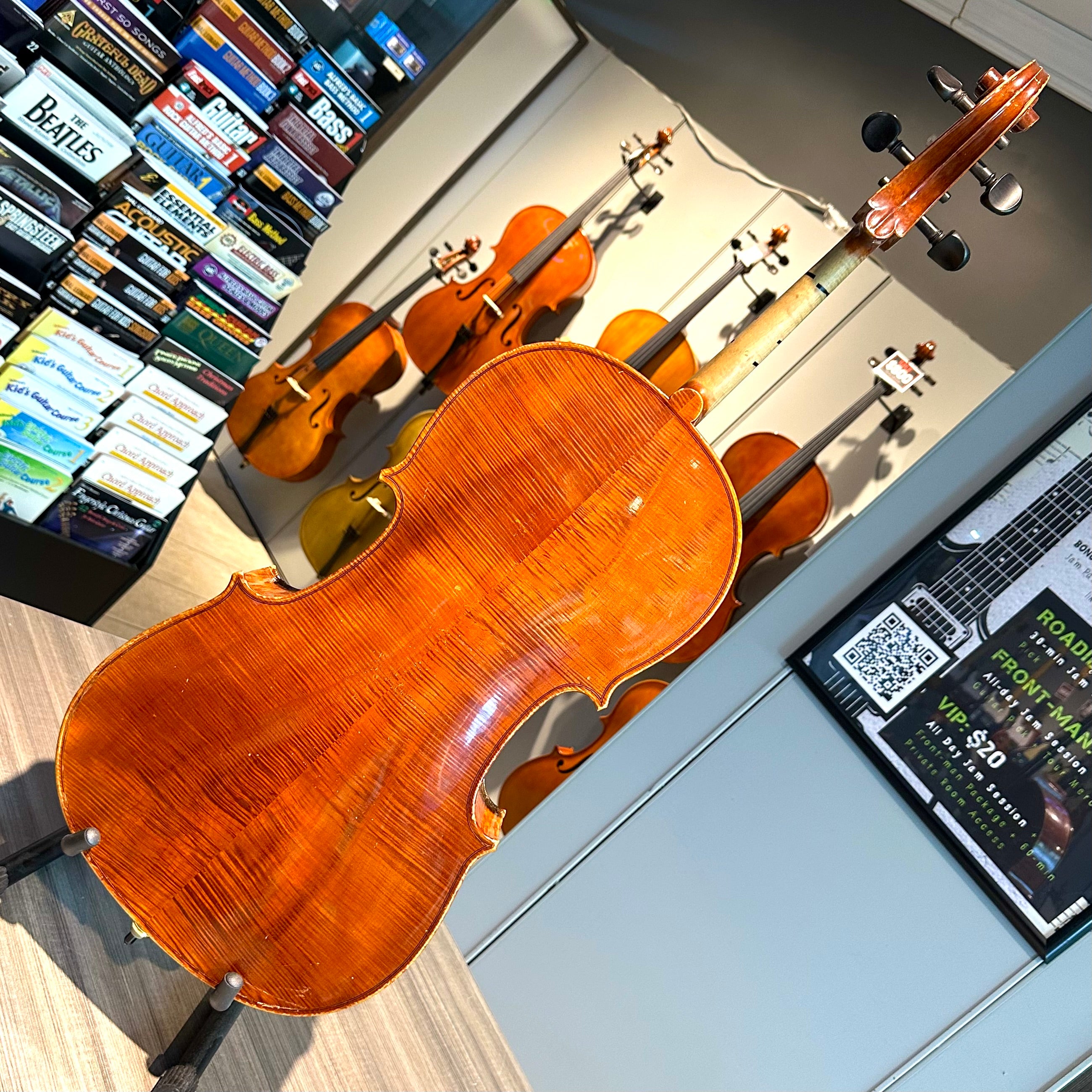 Golden Bamboo from Quinn Violin: 1/2 Cello, anno 2000