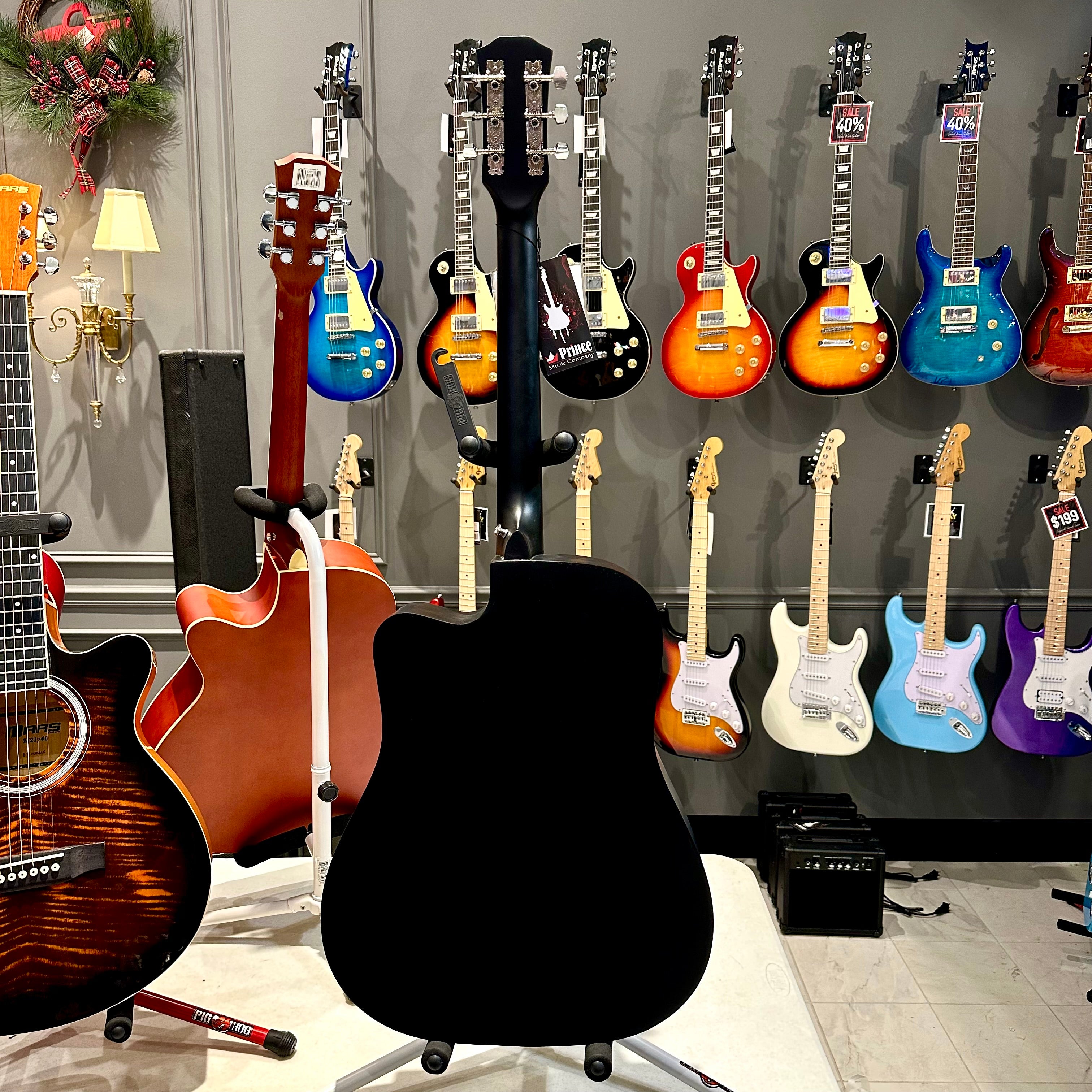 Rebrand 41" Acoustic Guitar - Black