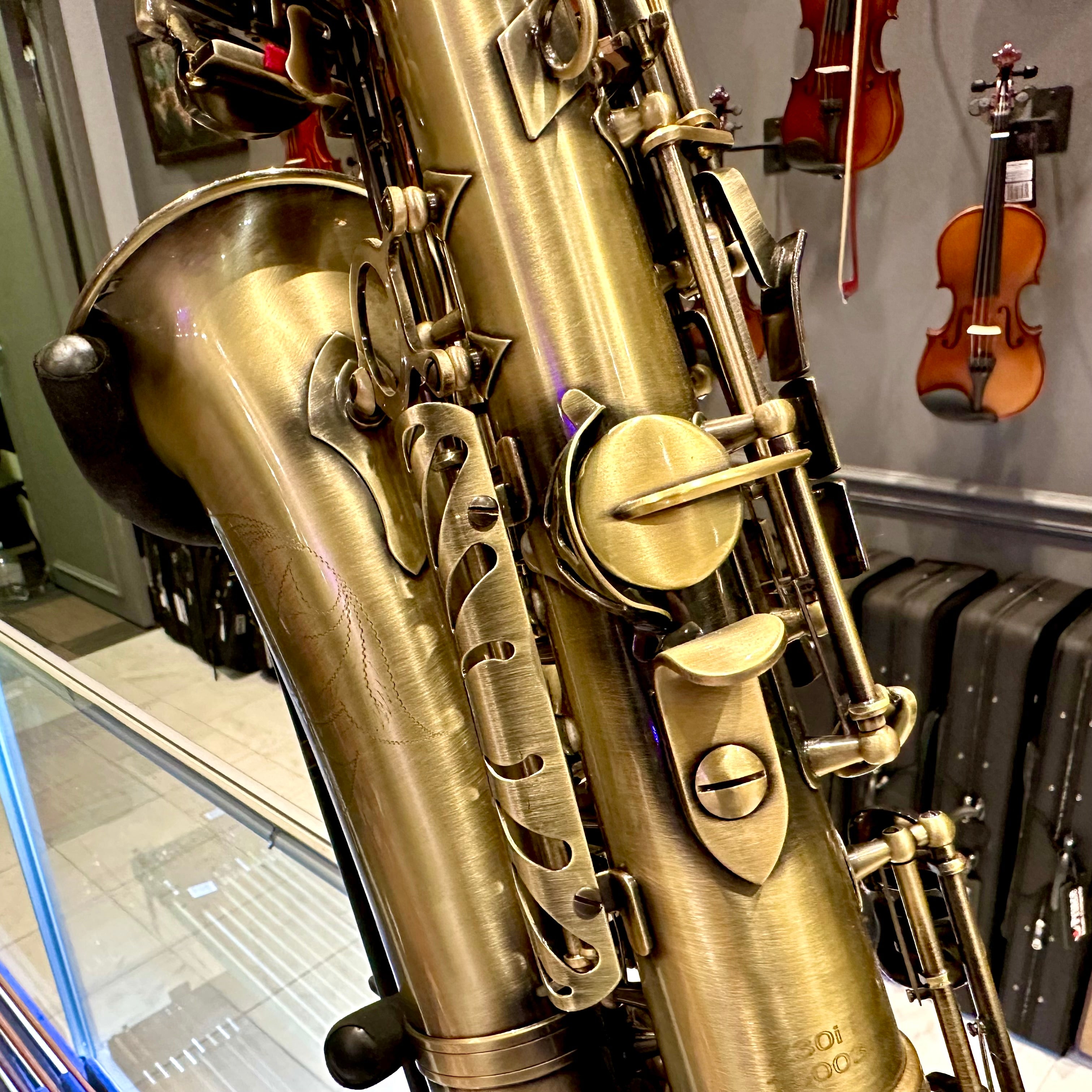 Fugue Custom Z-30ii: Intermediate Alto Saxophone, Glossy Antique
