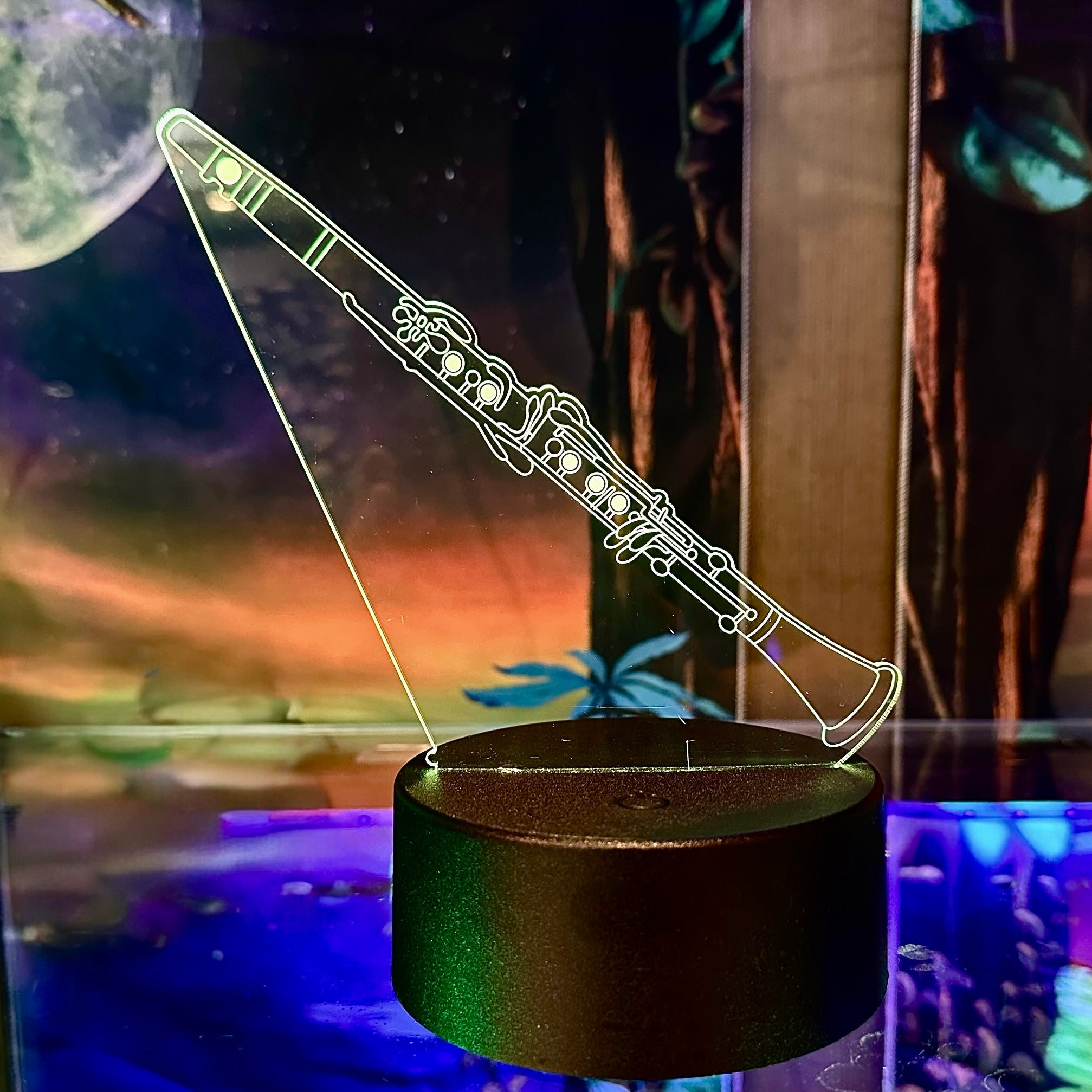 3D Music Lights: Clarinet