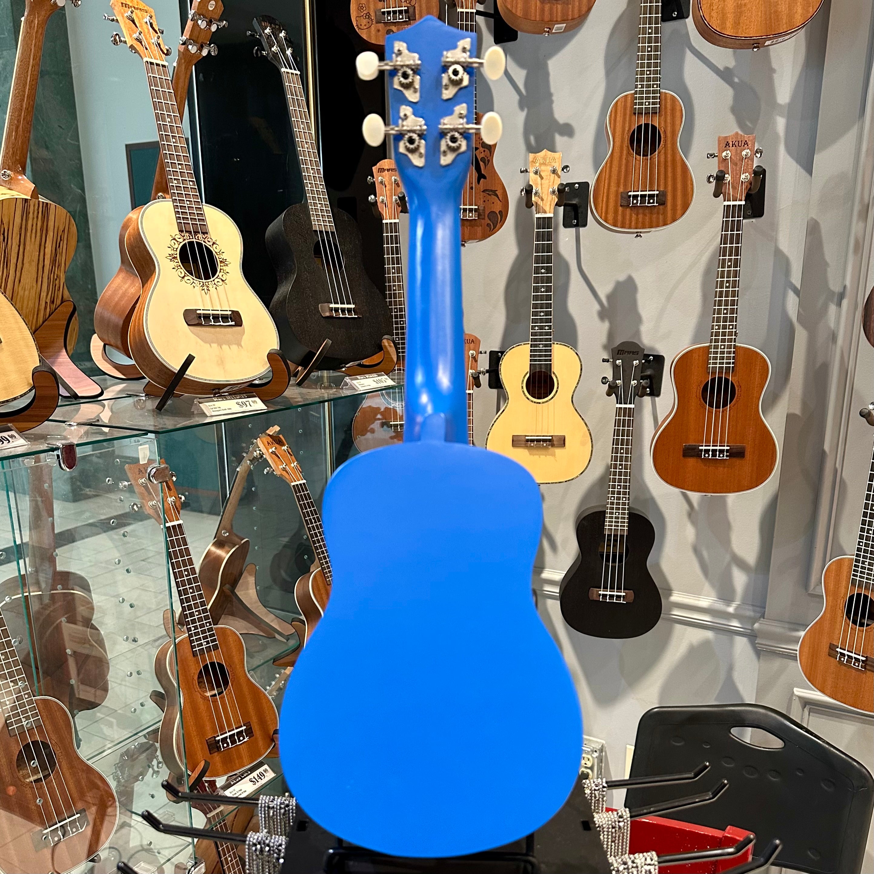 Rebrand Kids Colorful 21" Soprano Ukulele - Navy Blue