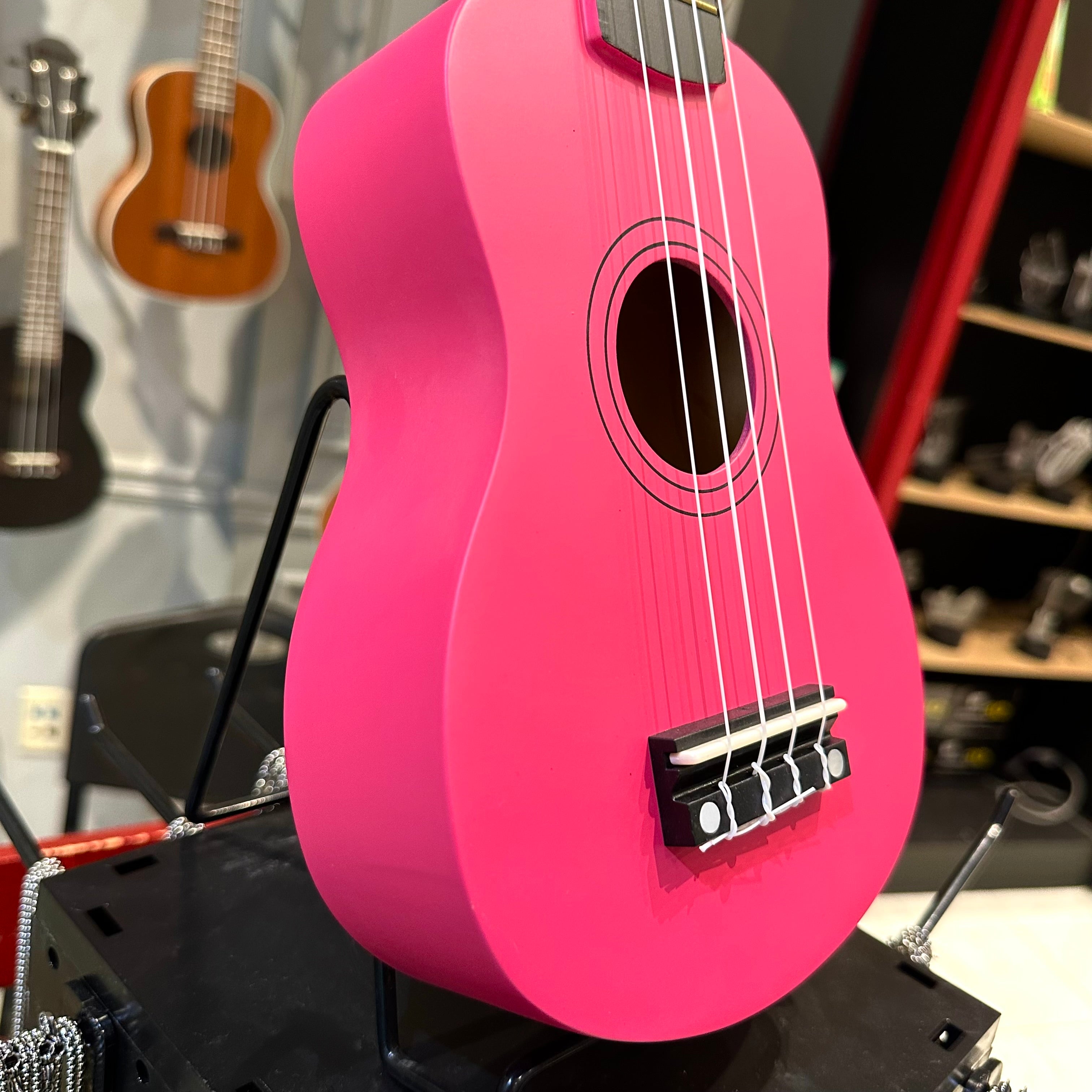 Rebrand Kids Colorful 21" Soprano Ukulele - Rose