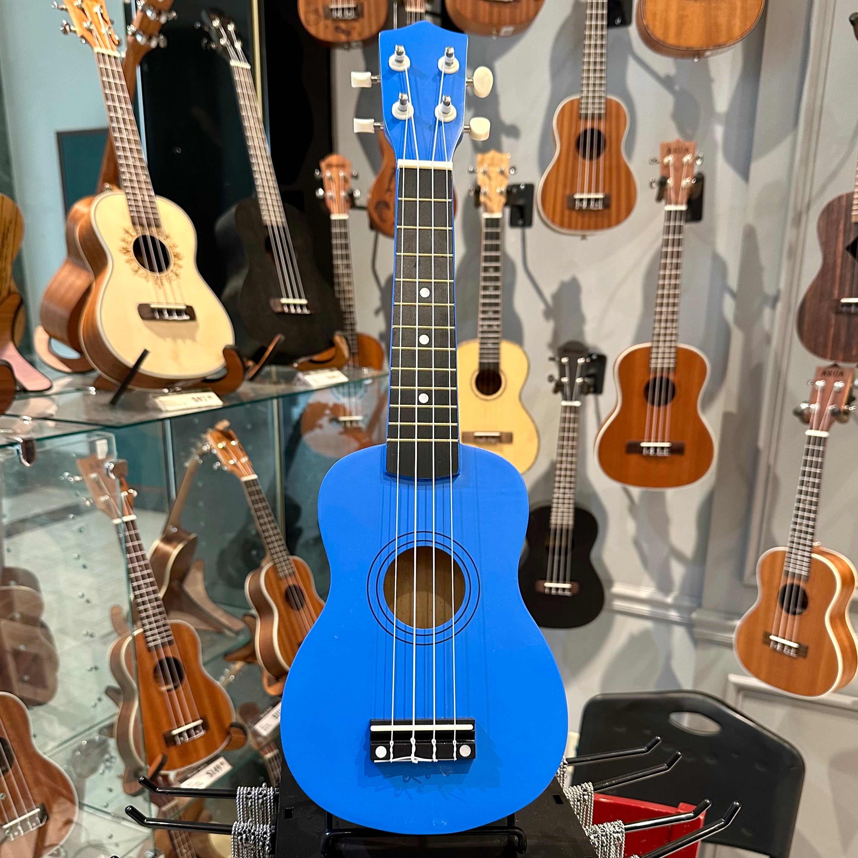 Rebrand Kids Colorful 21" Soprano Ukulele - Navy Blue