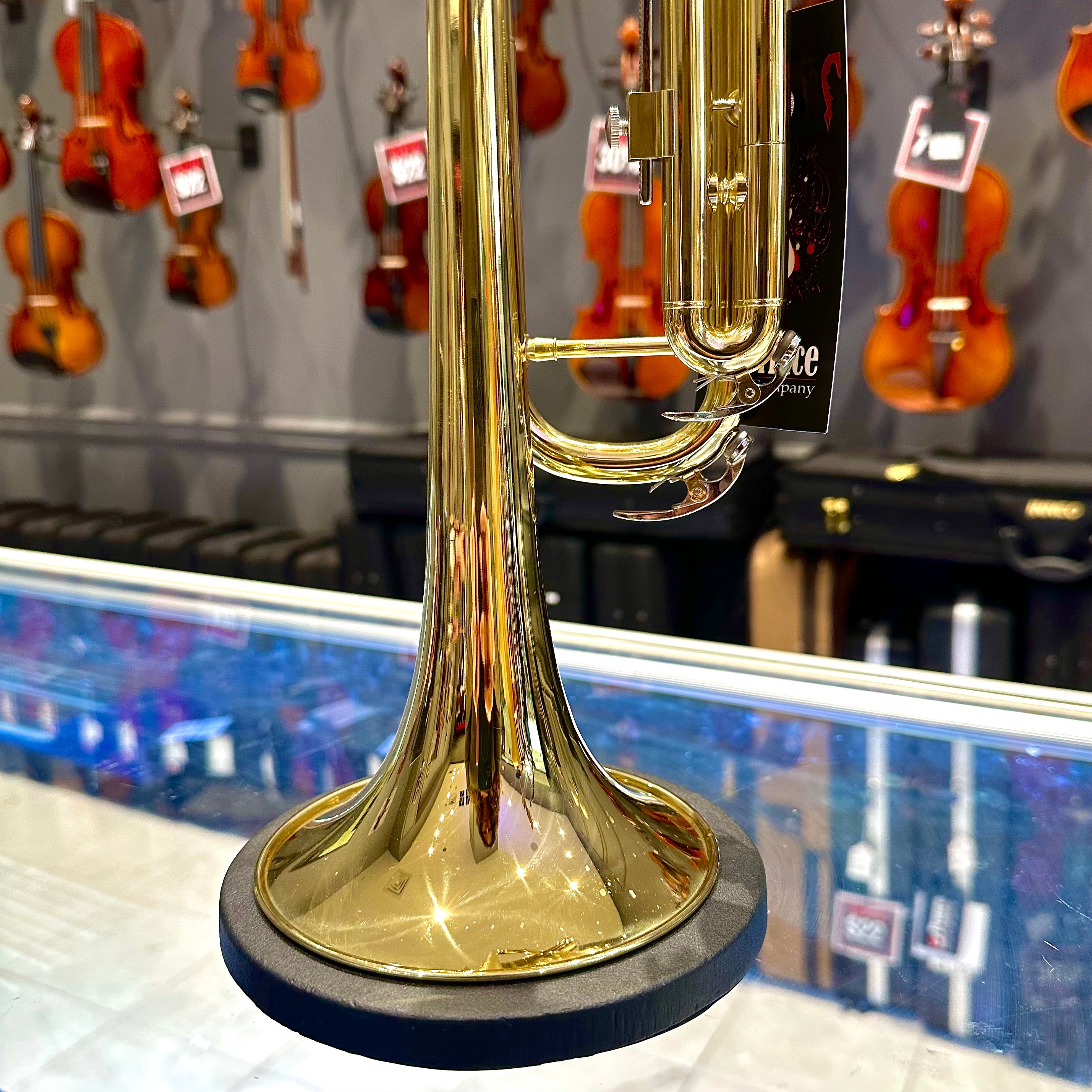 Opal OTR-100: Student Trumpet, Yellow Brass
