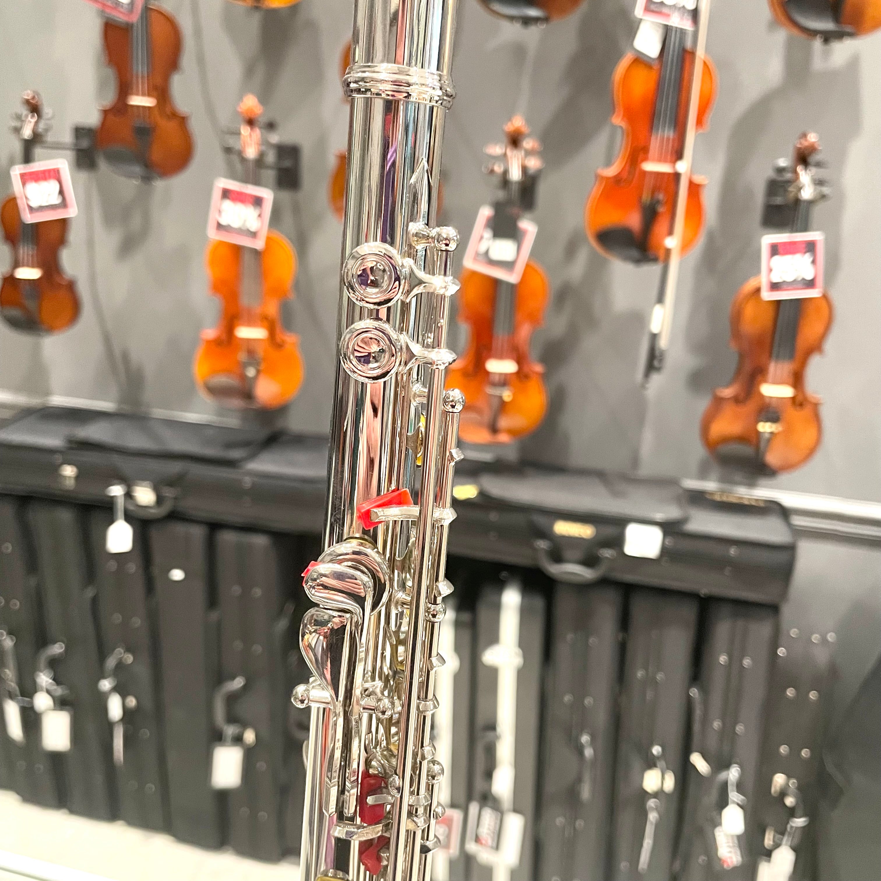 Opal OFL-200: Student Flute, Silver Plated Flute