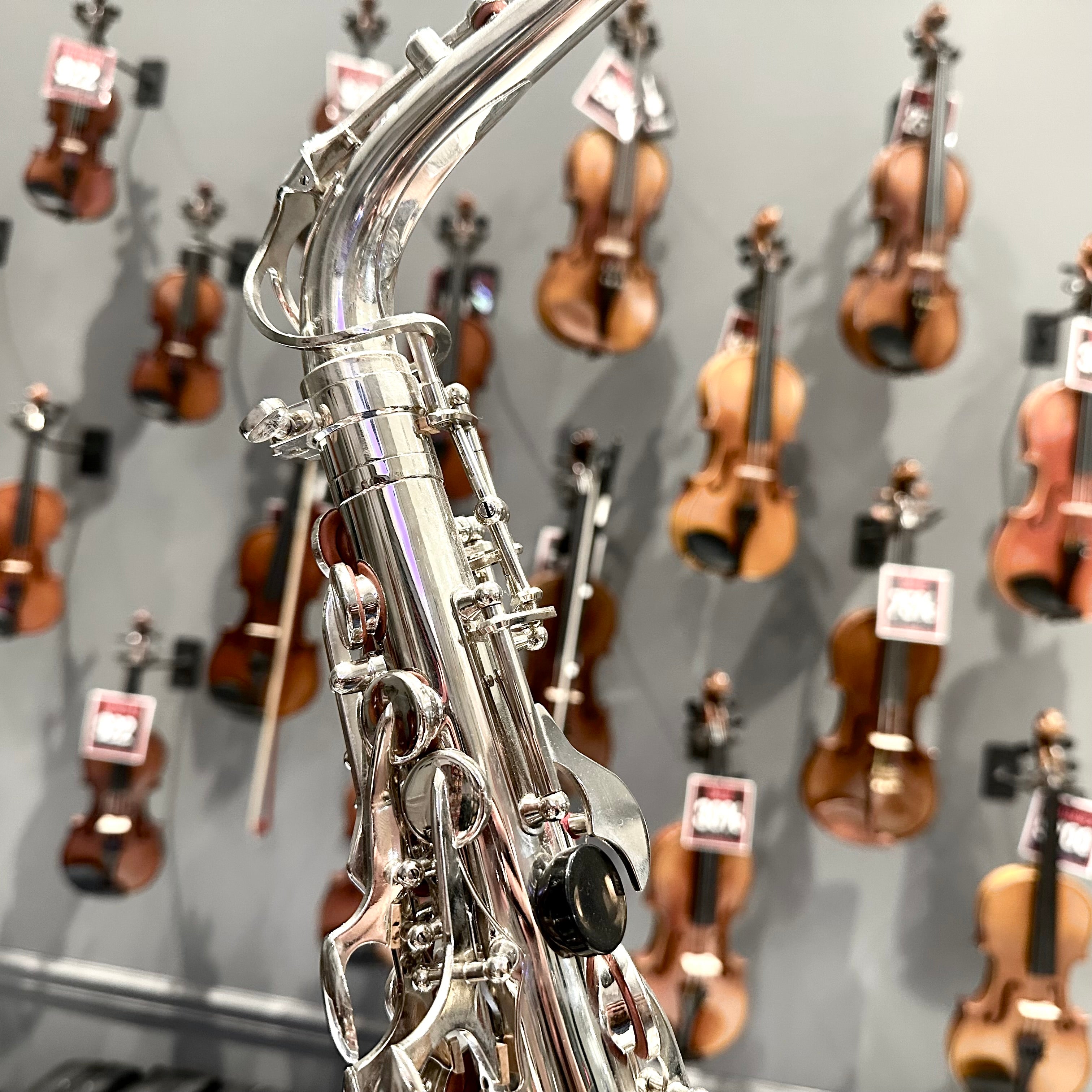 Fugue F80g: Intermediate Alto Saxophone, Nickel Plated