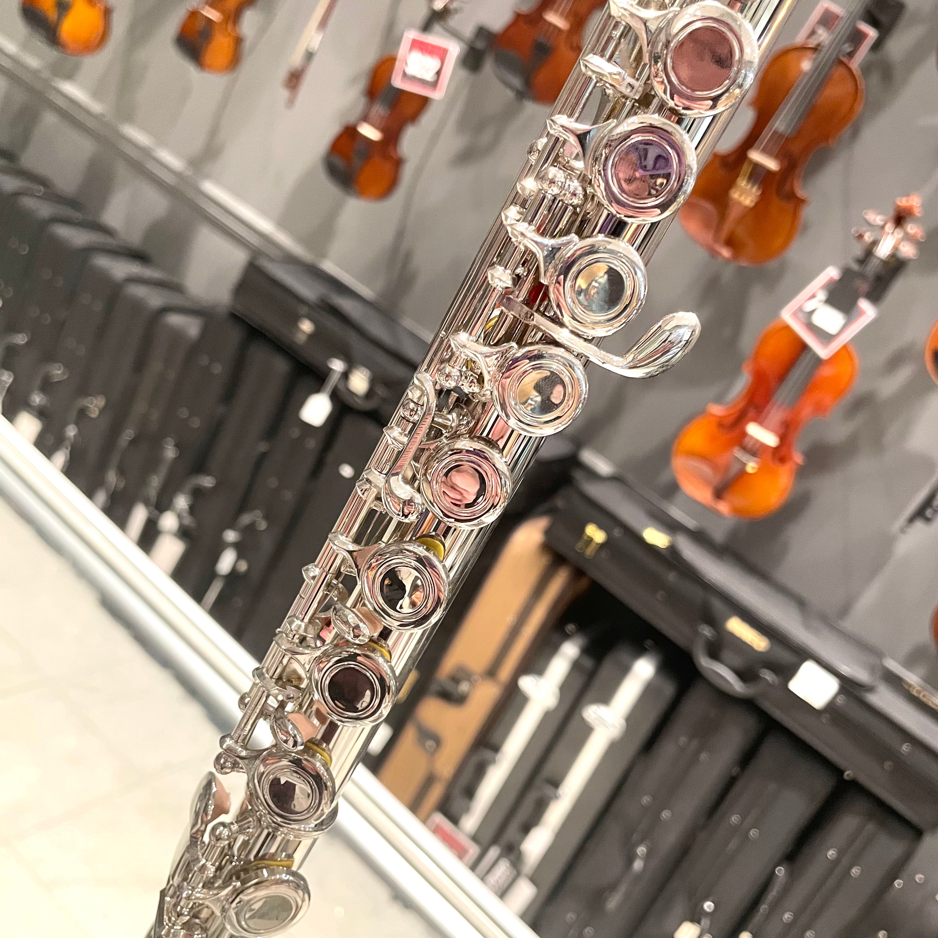 Opal OFL-200: Student Flute, Silver Plated Flute