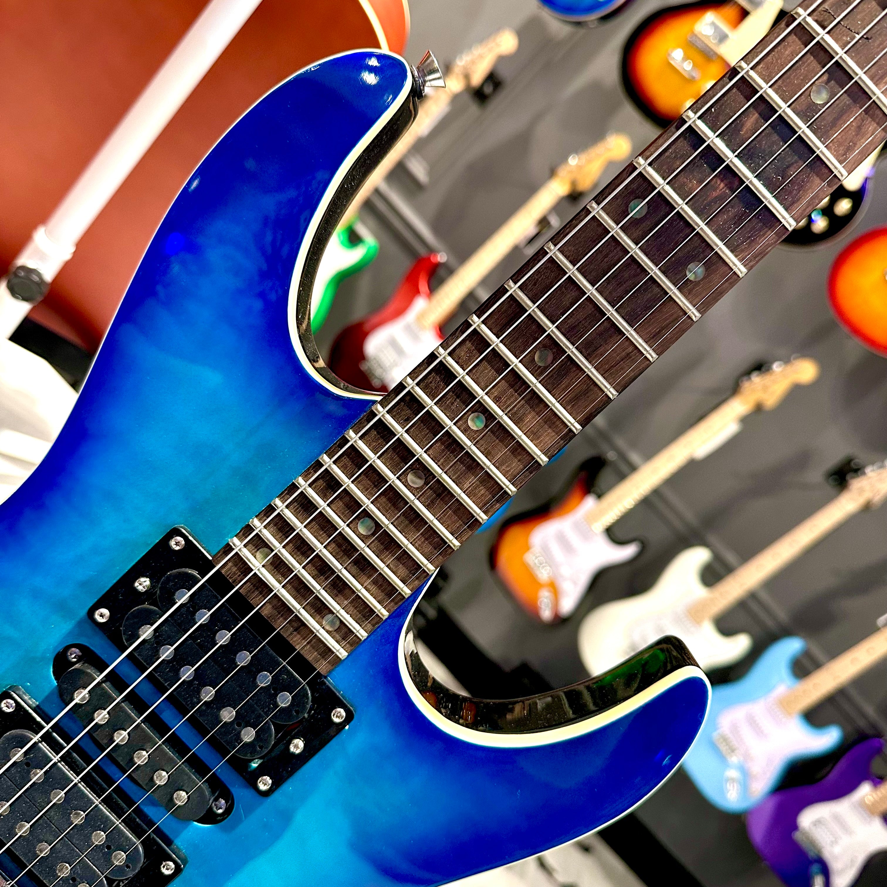 Mars Guitars Heartbeat: Electric - Ocean Blue