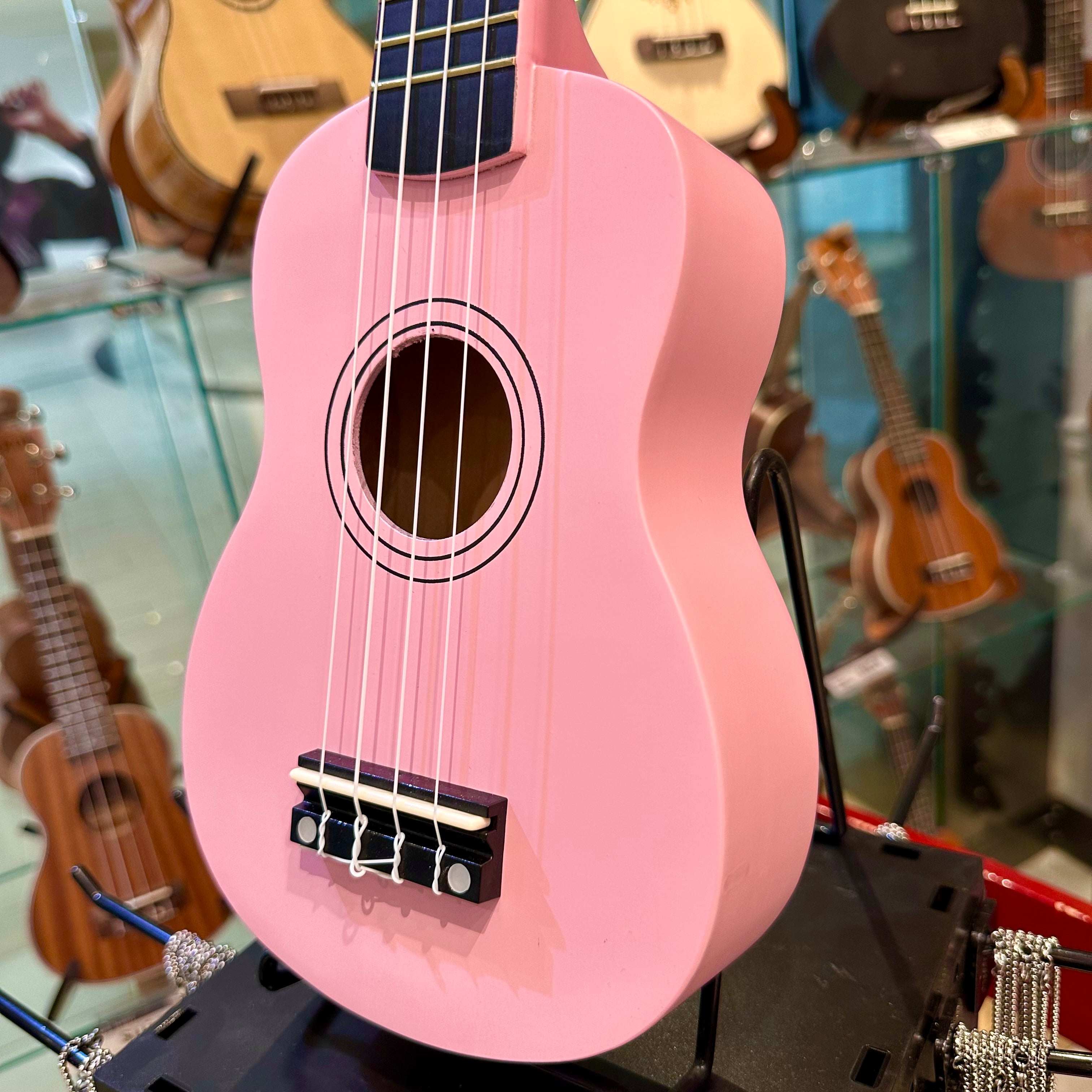 Rebrand Kids Colorful 21" Soprano Ukulele - Pink