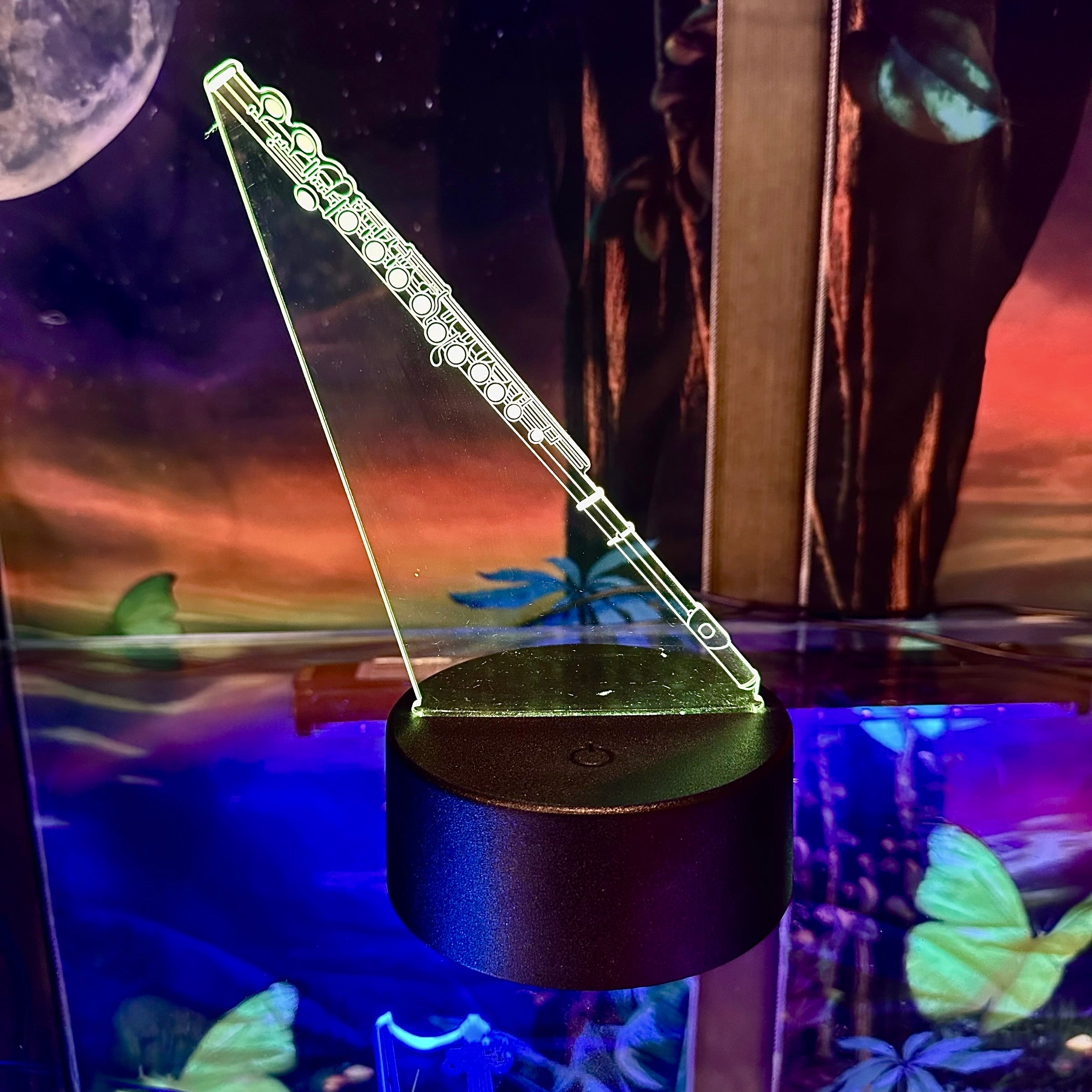 3D Music Lights: Flute