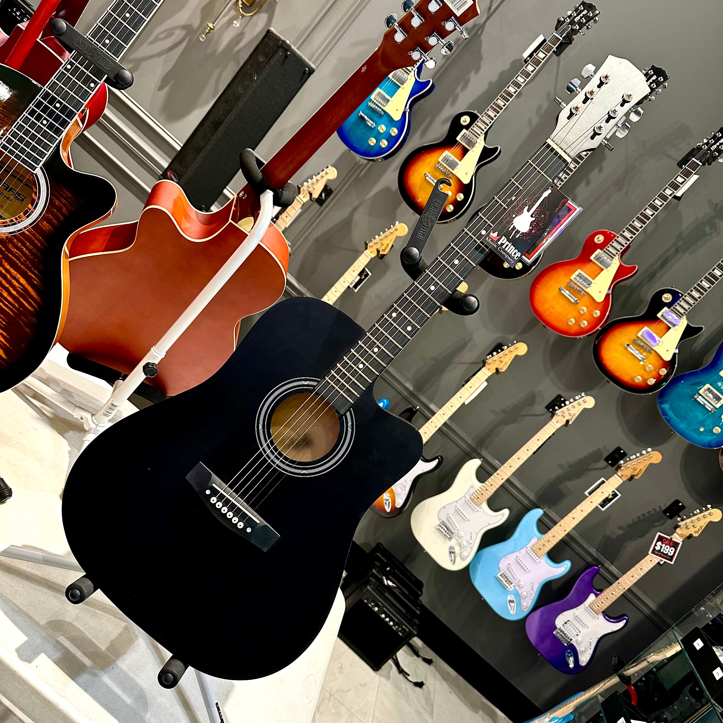 Rebrand 41" Acoustic Guitar - Black