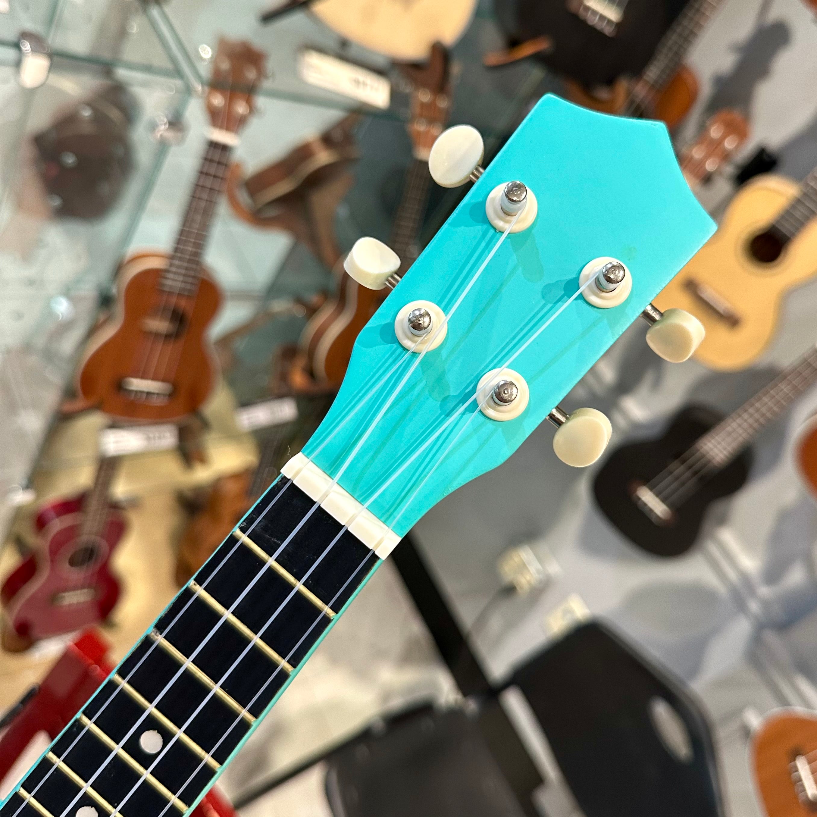 Rebrand Kids Colorful 21" Soprano Ukulele - Mint Green