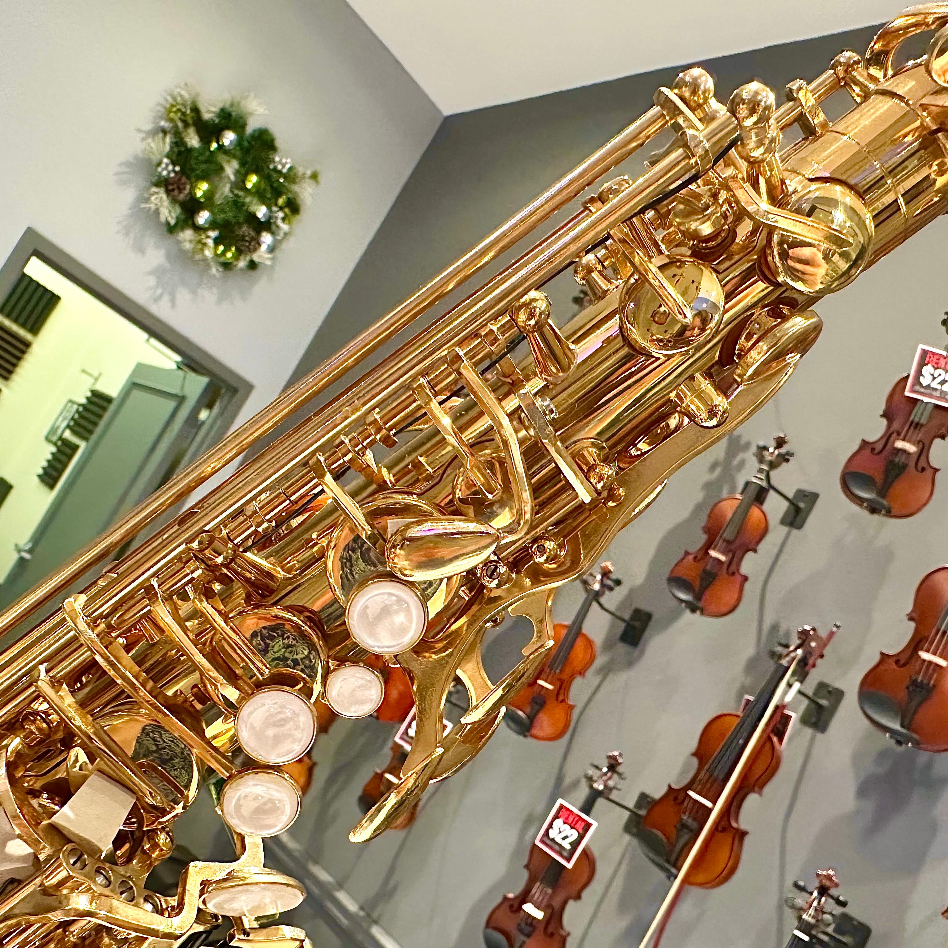 Fugue F82g: Student Alto Saxophone, Gold Lacquered