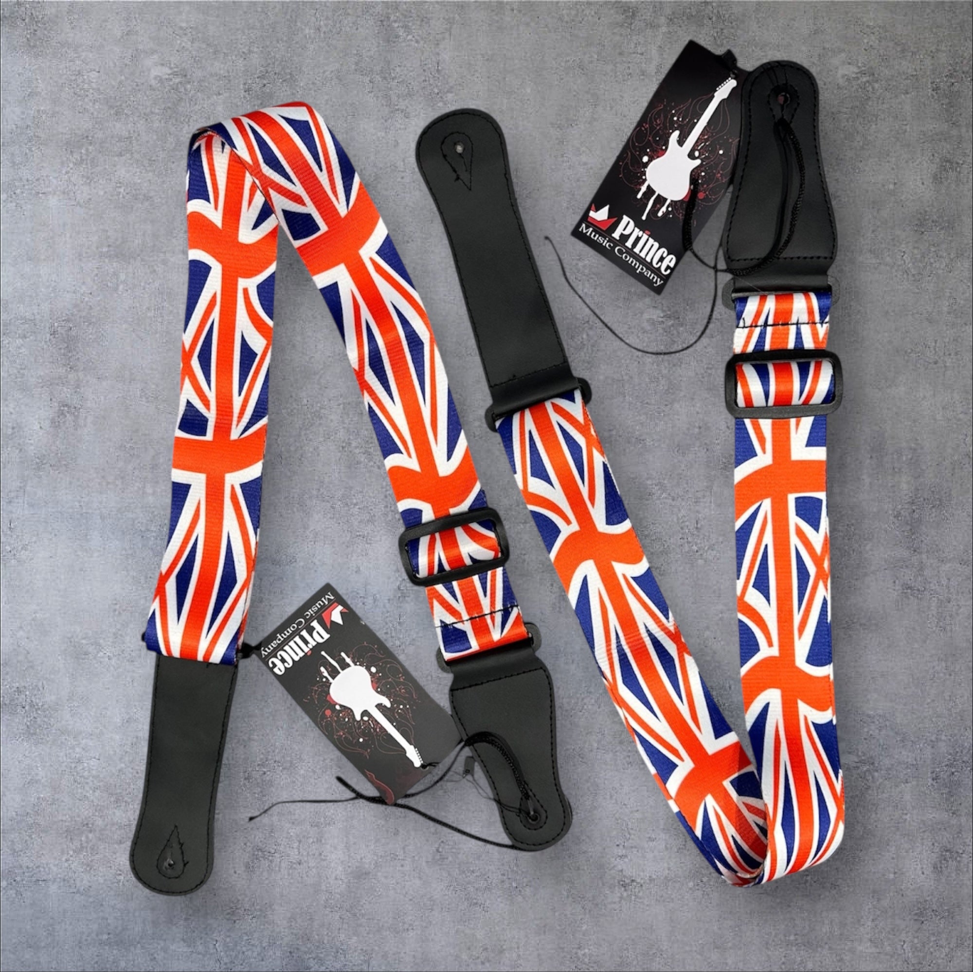 Soft Weave Guitar/Ukulele Strap: British Invasion