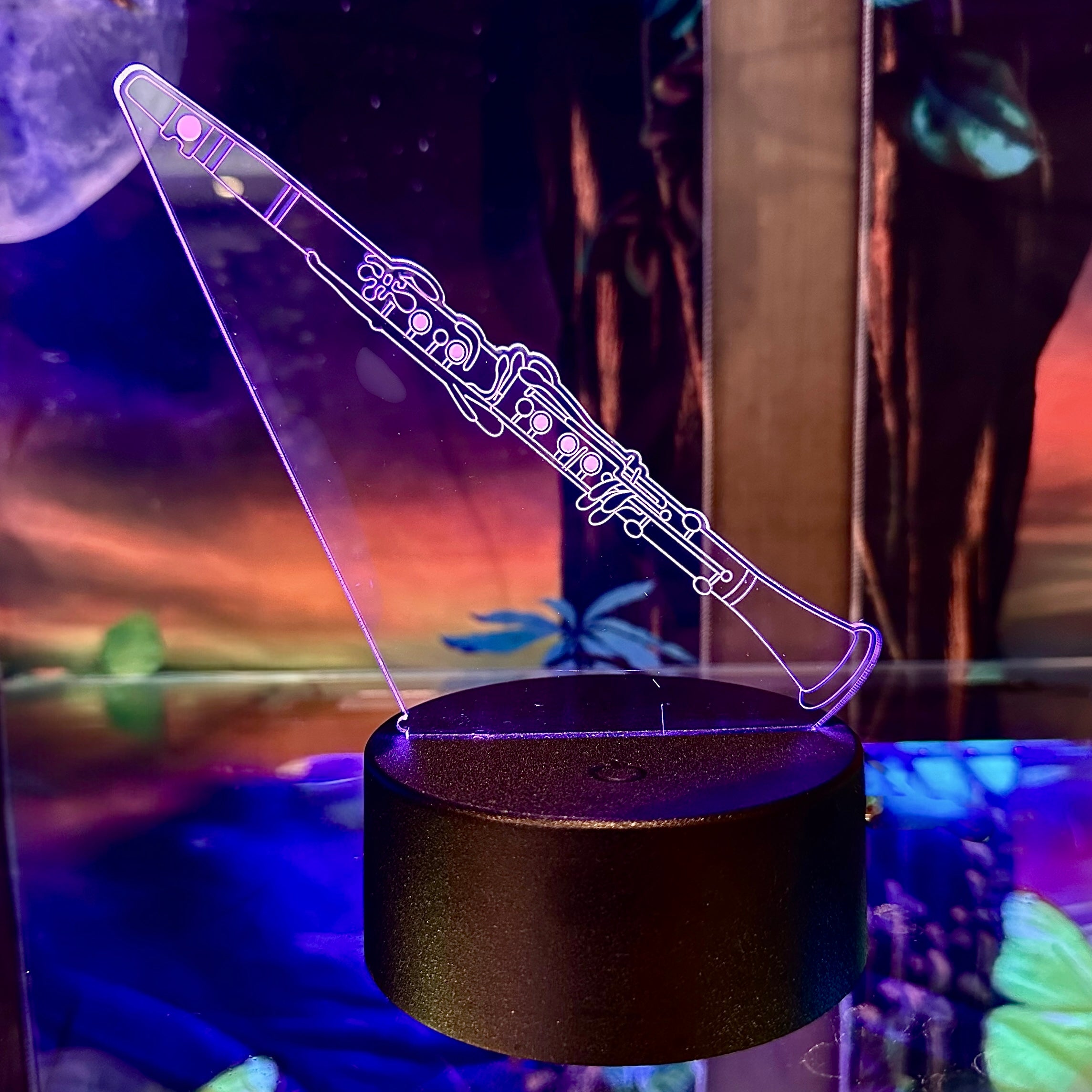 3D Music Lights: Clarinet