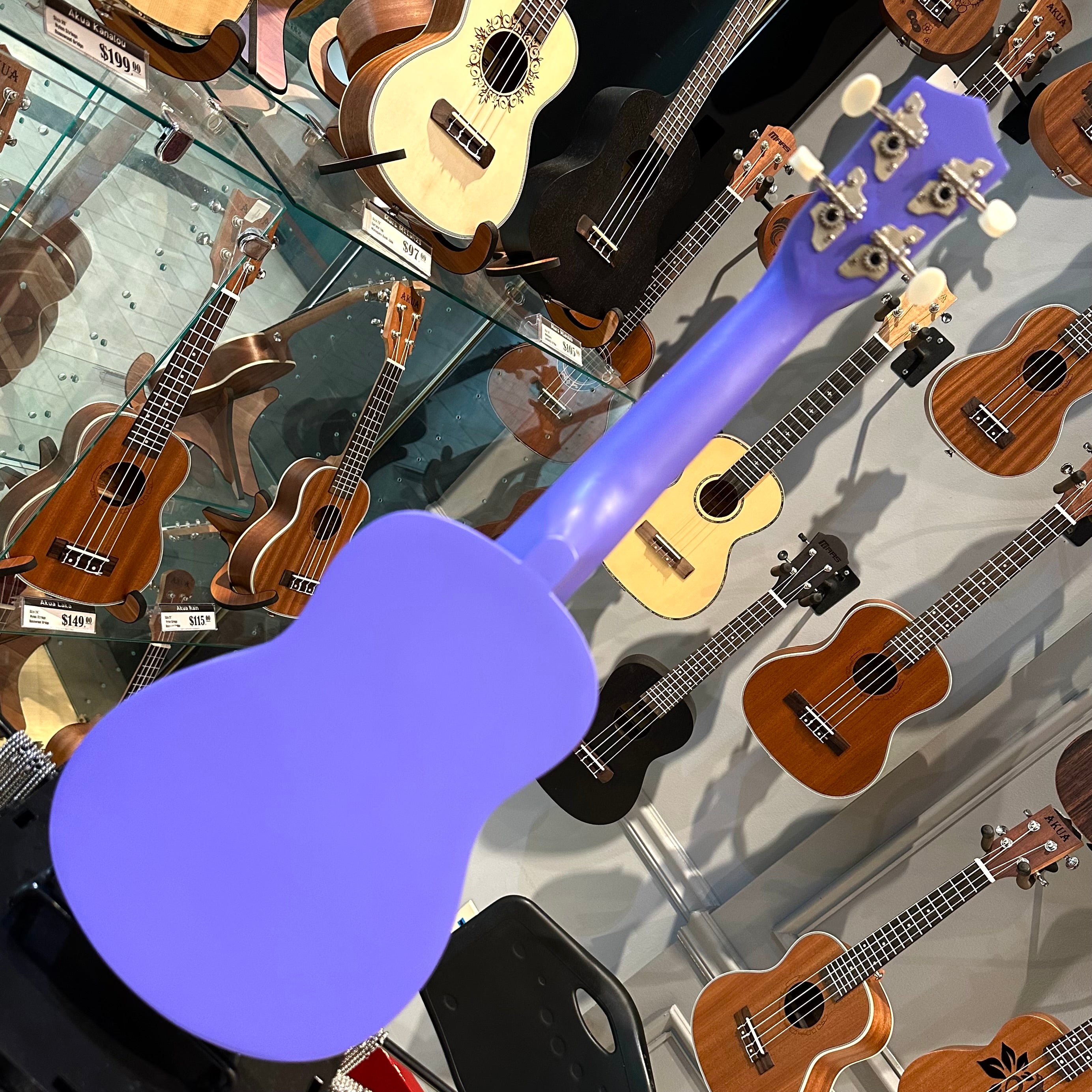 Rebrand Kids Colorful 21" Soprano Ukulele - Deep Purple